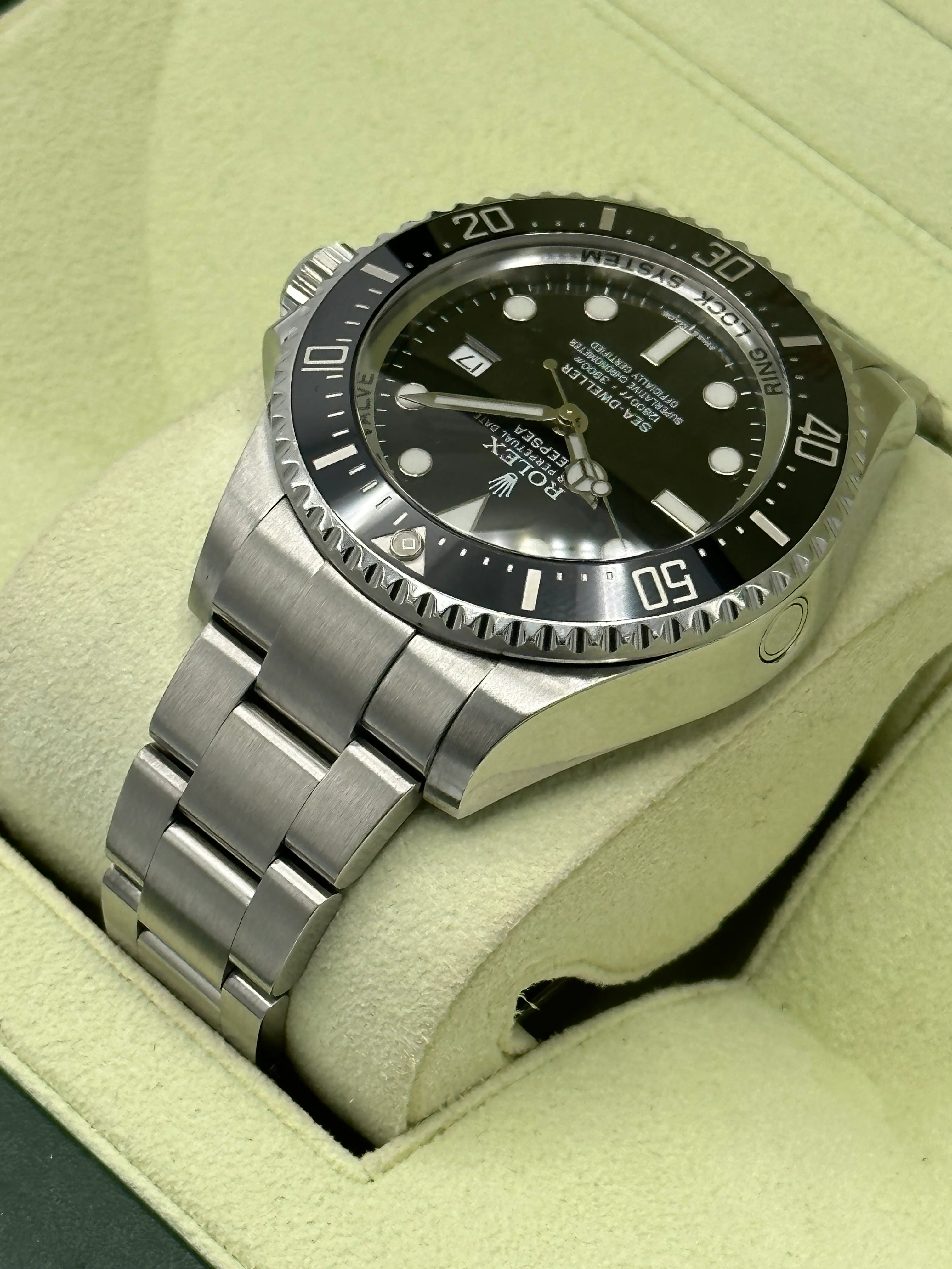 2014 Rolex Deepsea 44mm 116660 Stainless Steel Black Dial - Image 8