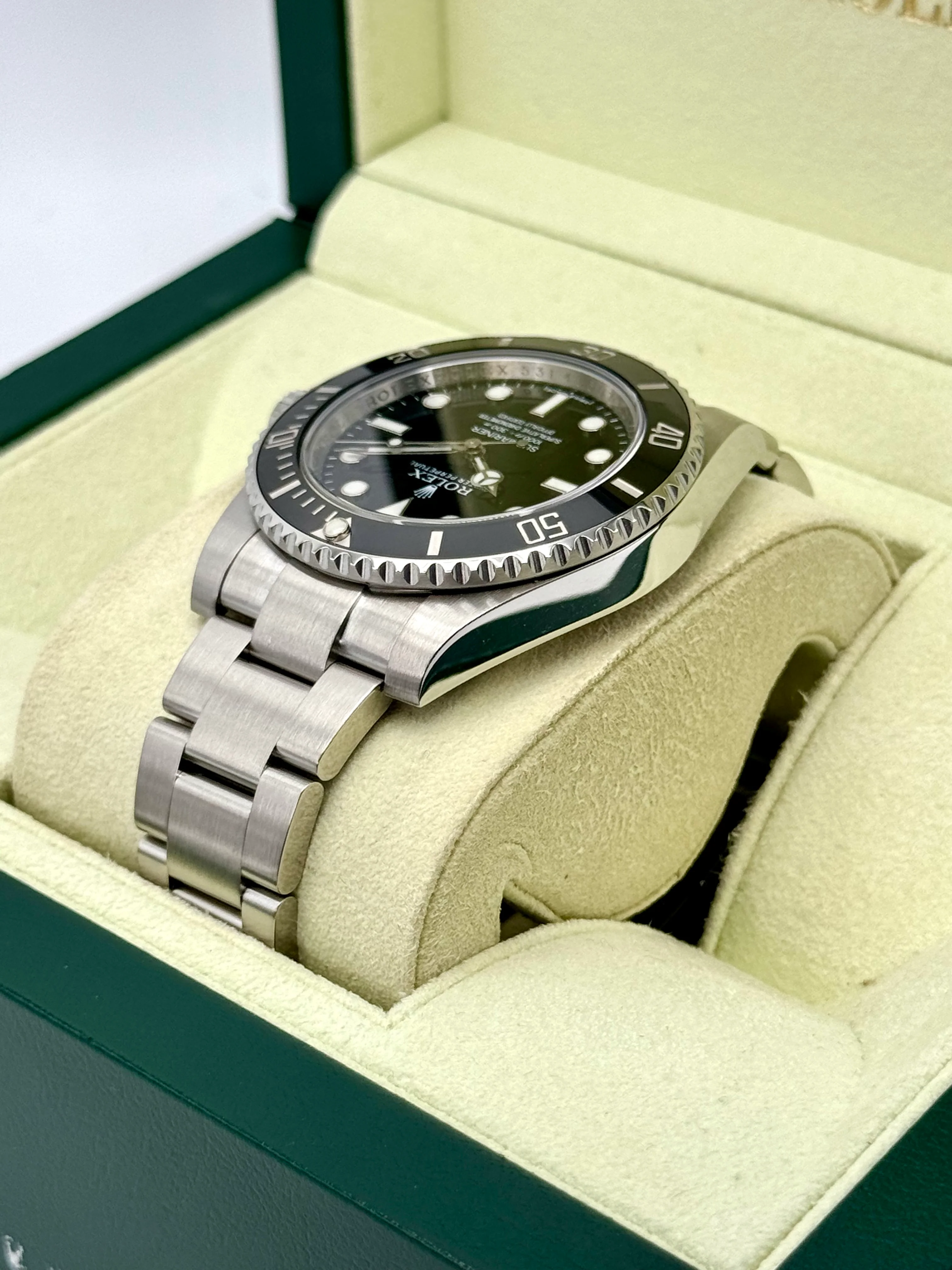 2014 Rolex Submariner 40mm 114060 Stainless Steel Black Dial - Image 7