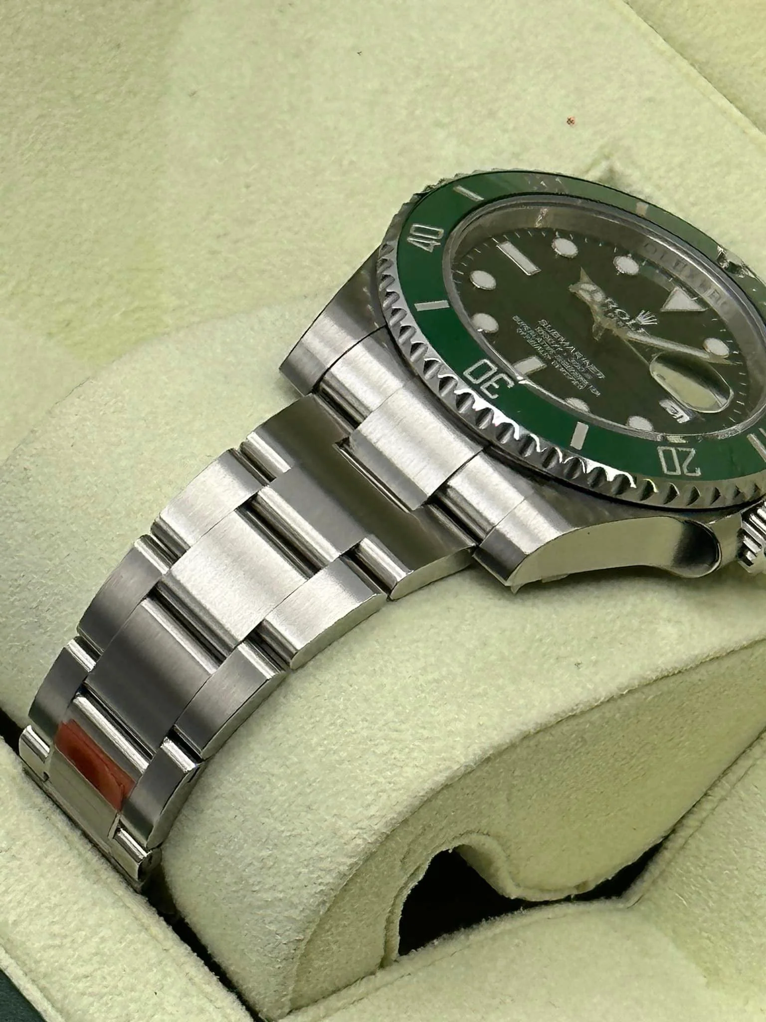 NEW OLD STOCK 2014 Rolex Submariner "Hulk" 40mm 116610LV Green Dial - Image 7