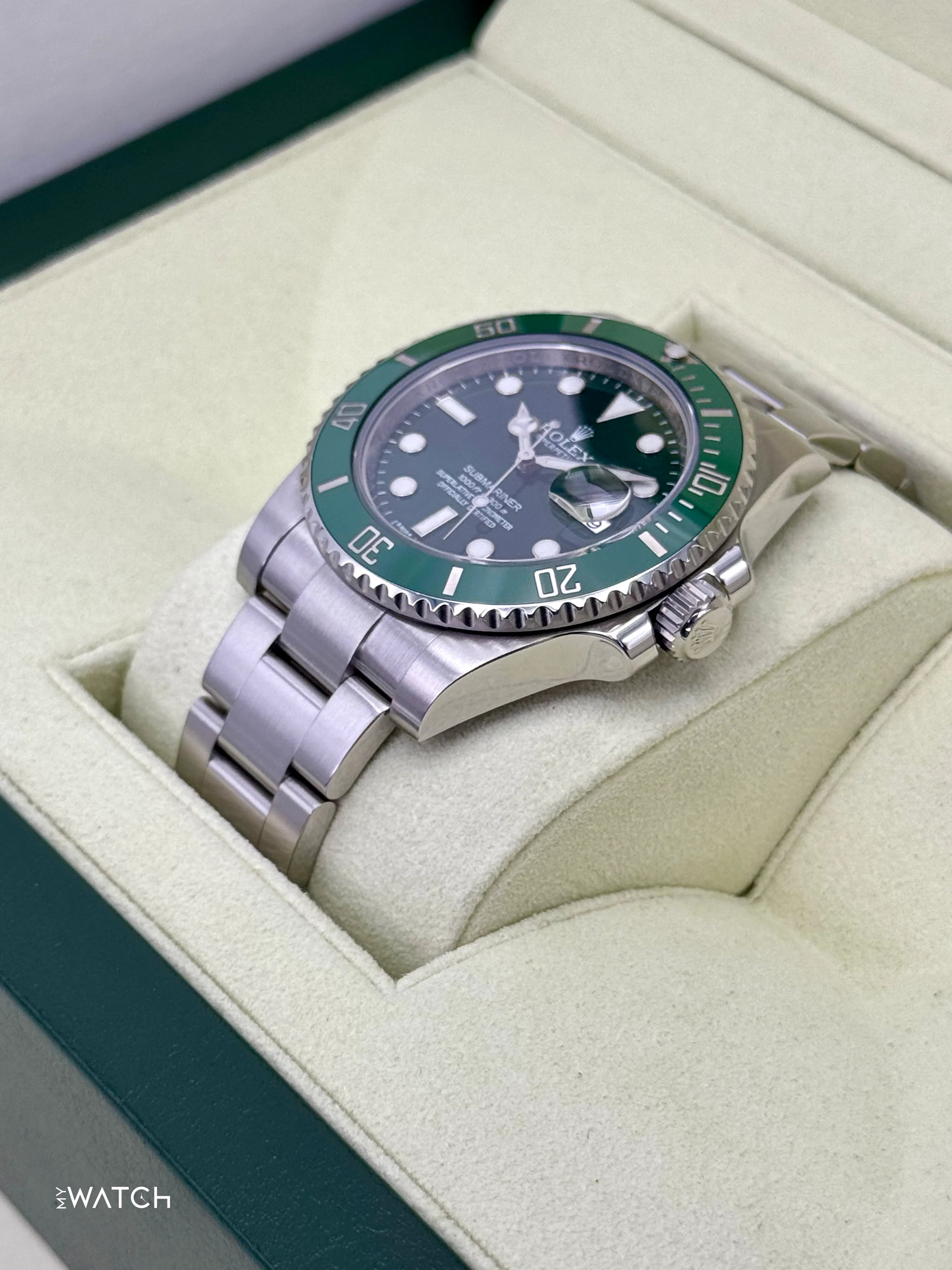2014 Rolex Submariner "Hulk" 40mm 116610LV Green Dial - Image 5