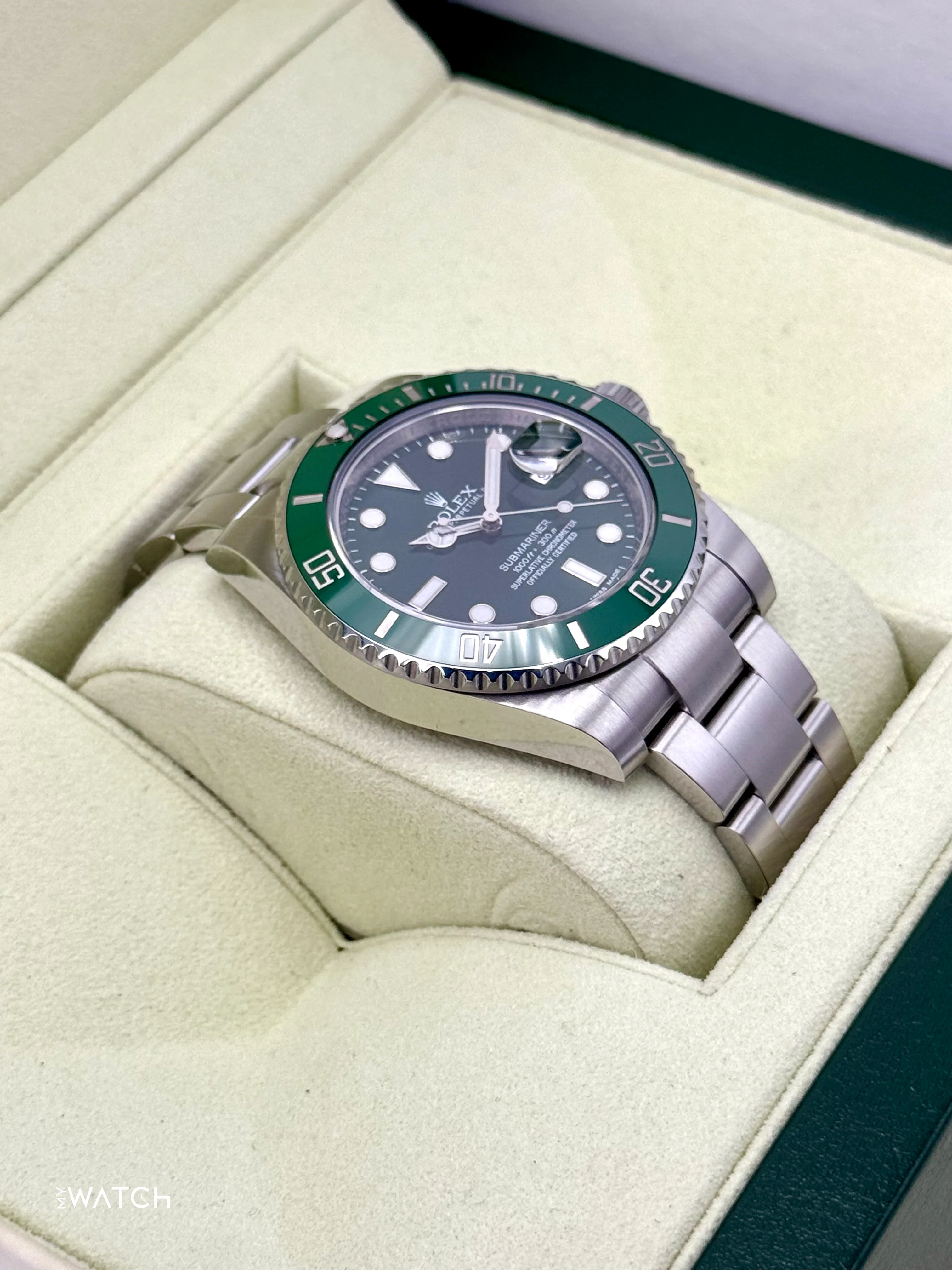 2014 Rolex Submariner "Hulk" 40mm 116610LV Green Dial - Image 6