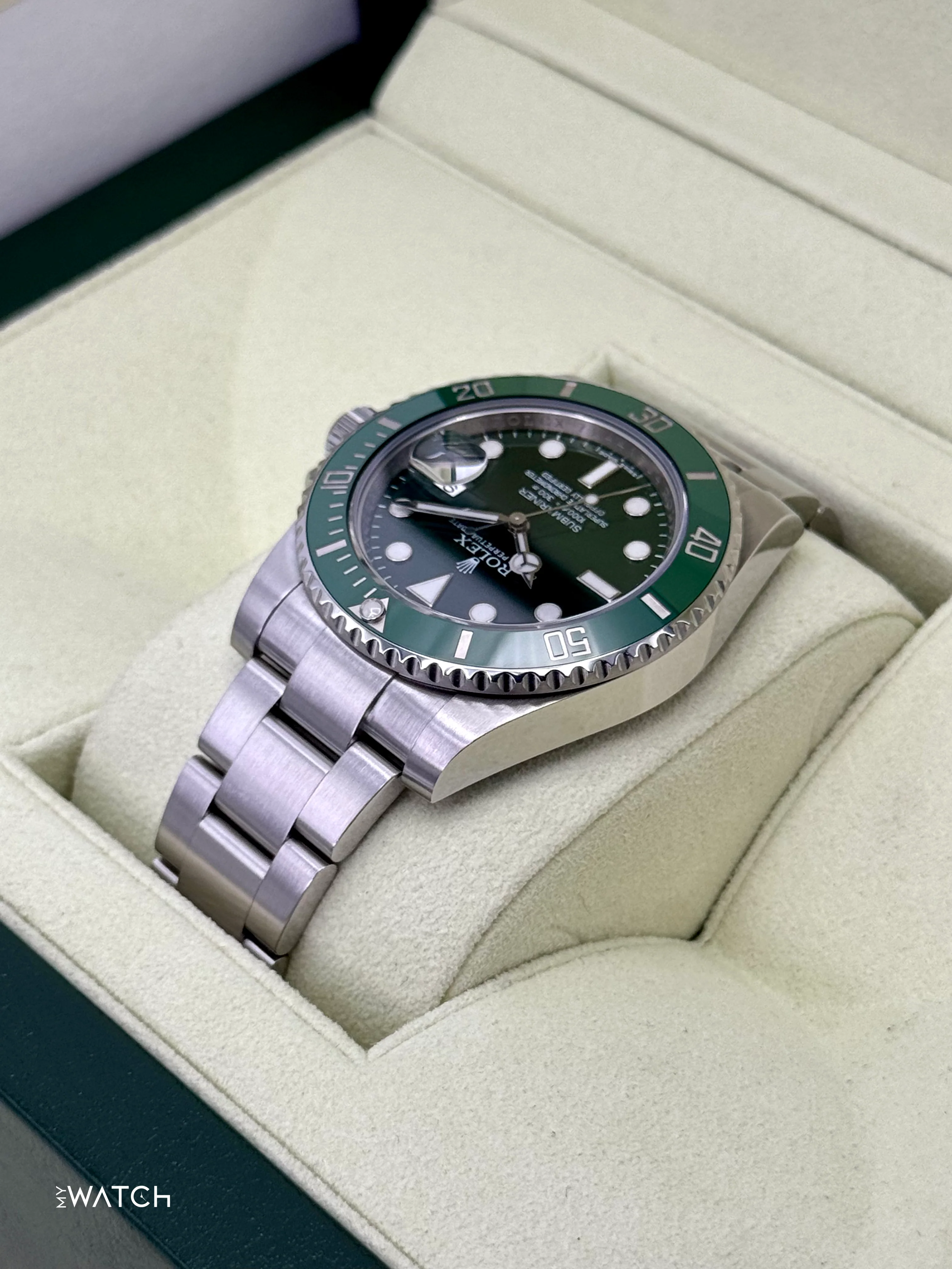 2014 Rolex Submariner "Hulk" 40mm 116610LV Green Dial - Image 7