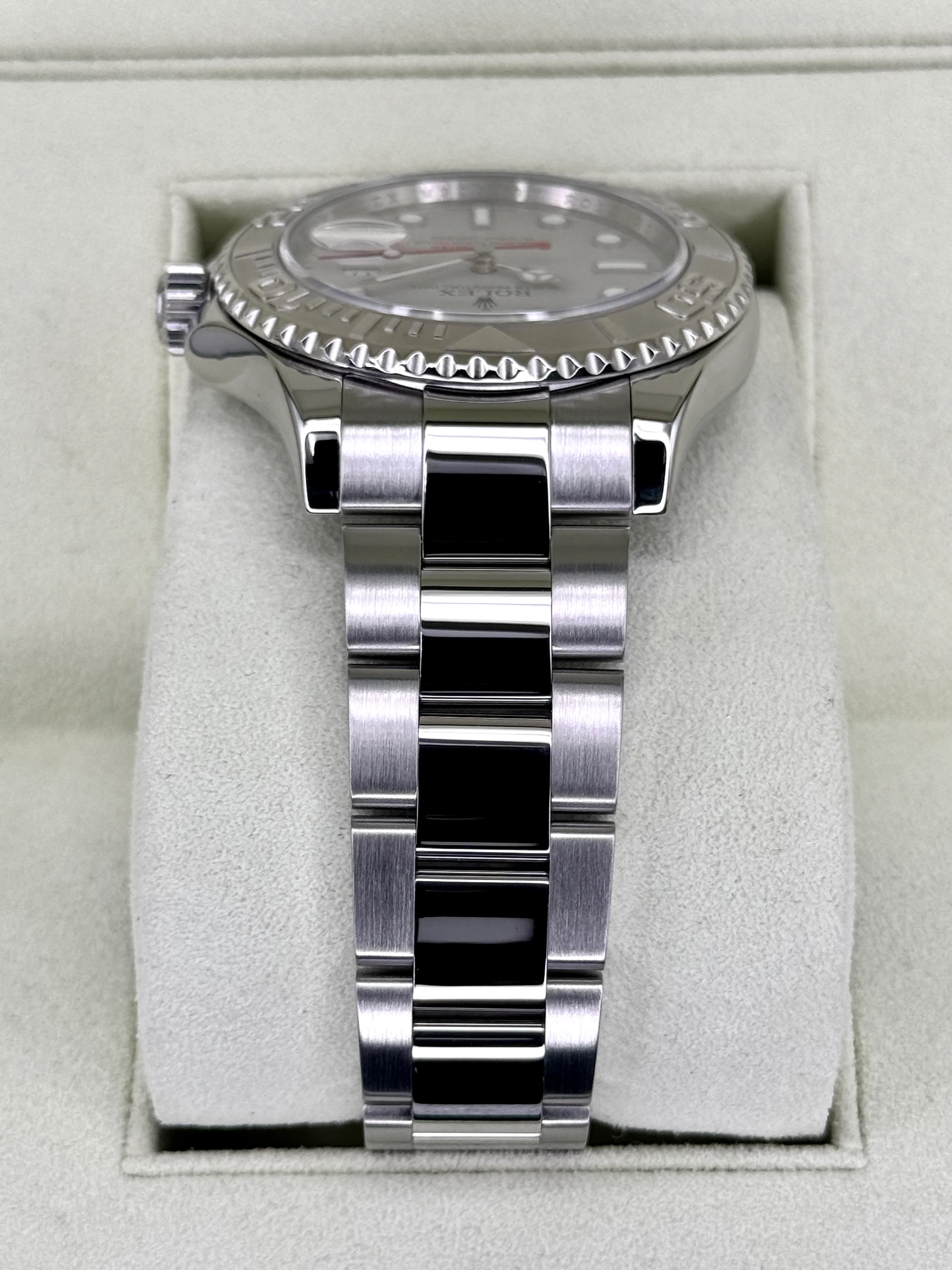 2014 Rolex Yacht-Master 40mm 16622 Platinum Bezel and Dial - Image 4