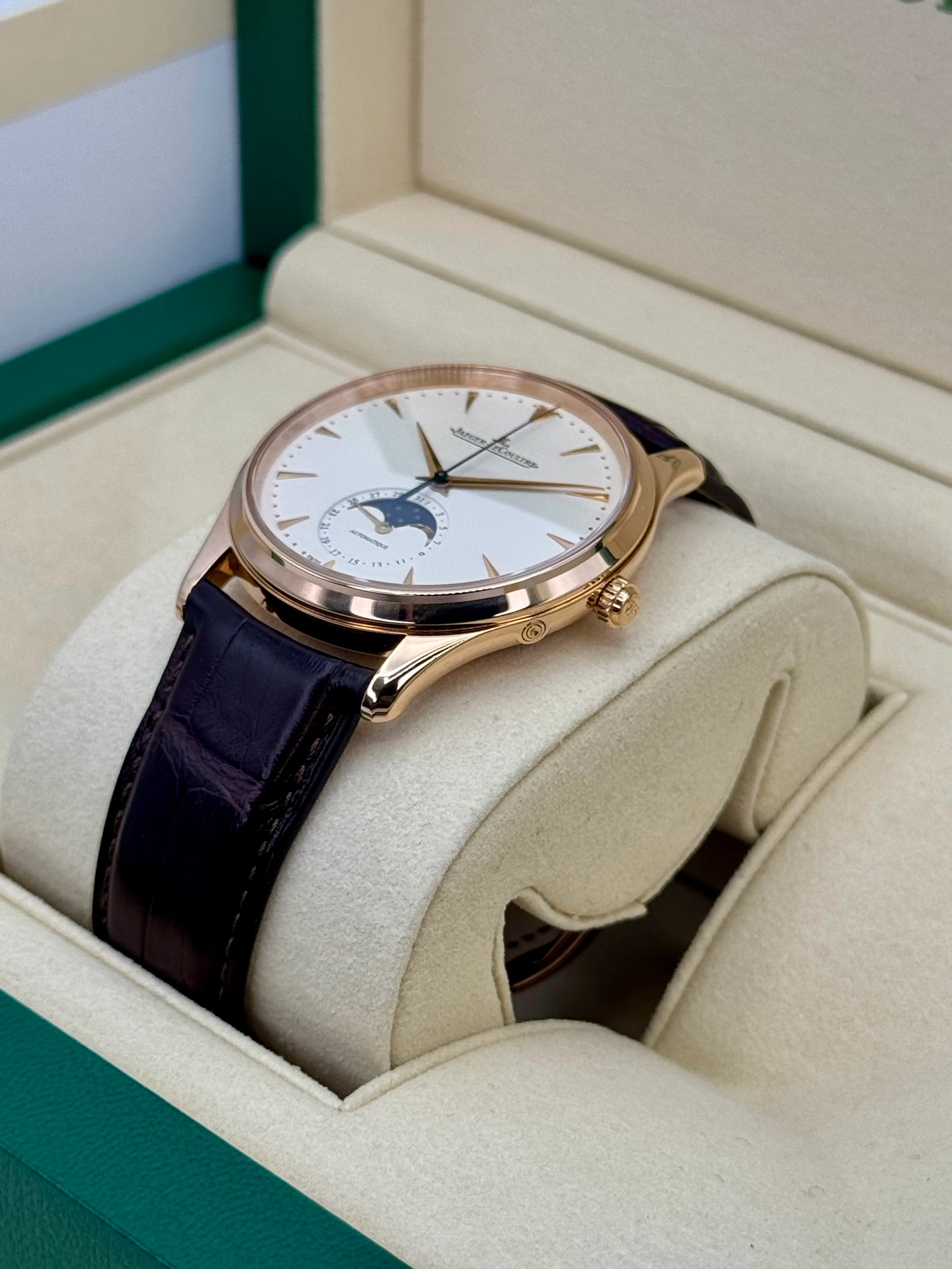 2015 Jaeger-LeCoultre Master Ultra Thin Moon 39mm Q1362520 Beige Dial - Image 5