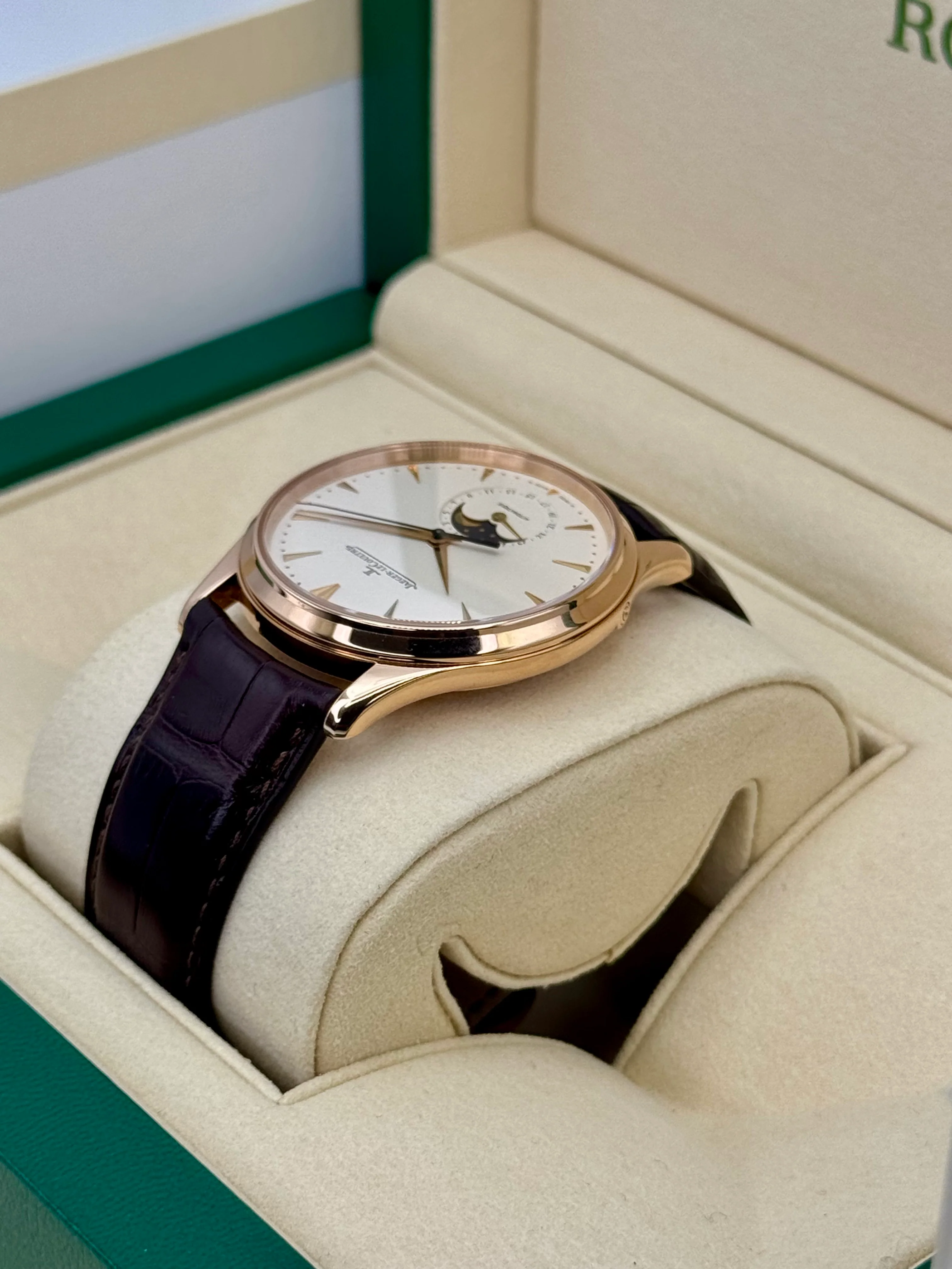 2015 Jaeger-LeCoultre Master Ultra Thin Moon 39mm Q1362520 Beige Dial - Image 7