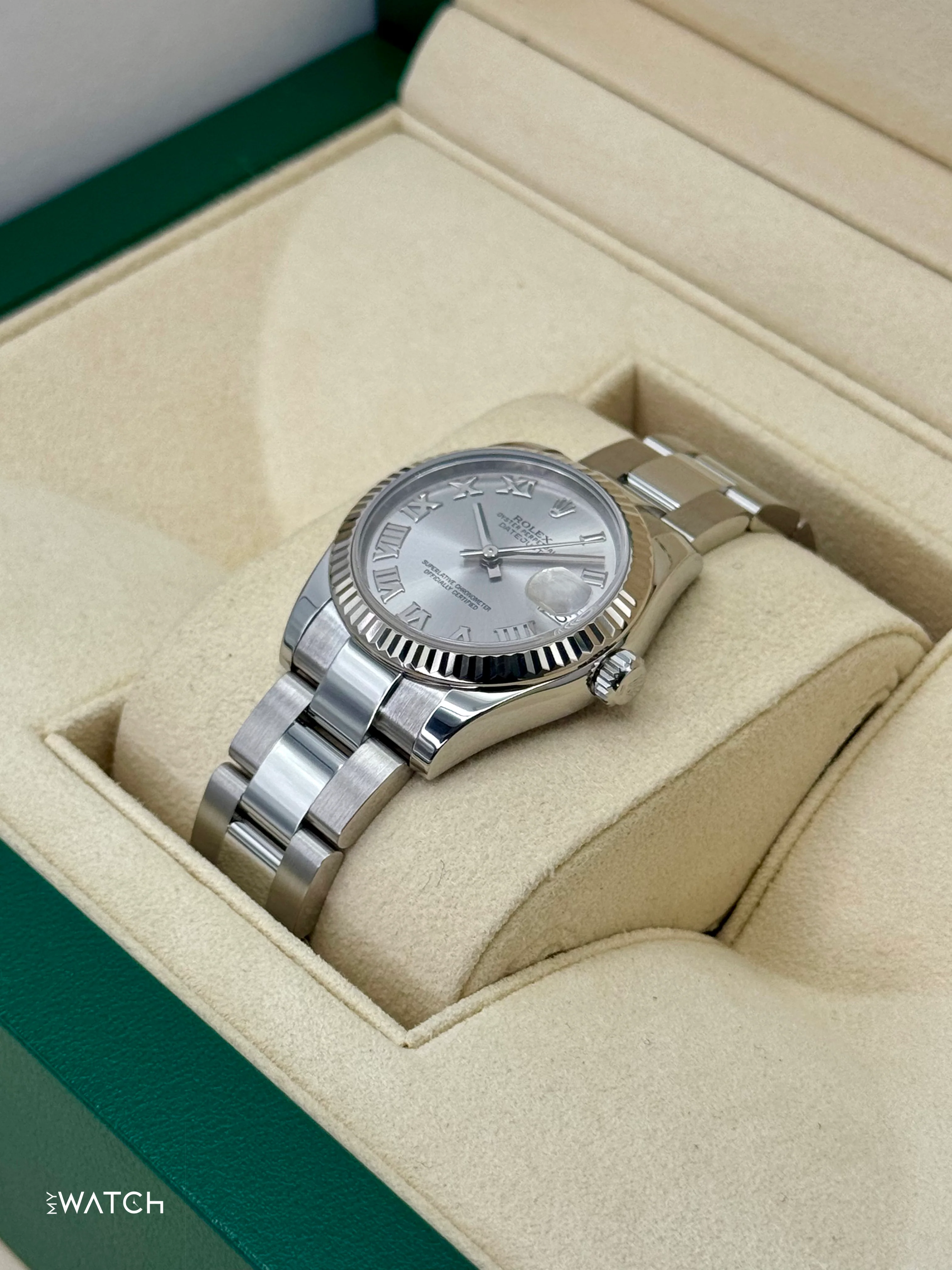 2015 Rolex Datejust 31mm 178274 Stainless Steel Oyster Silver Dial - Image 5