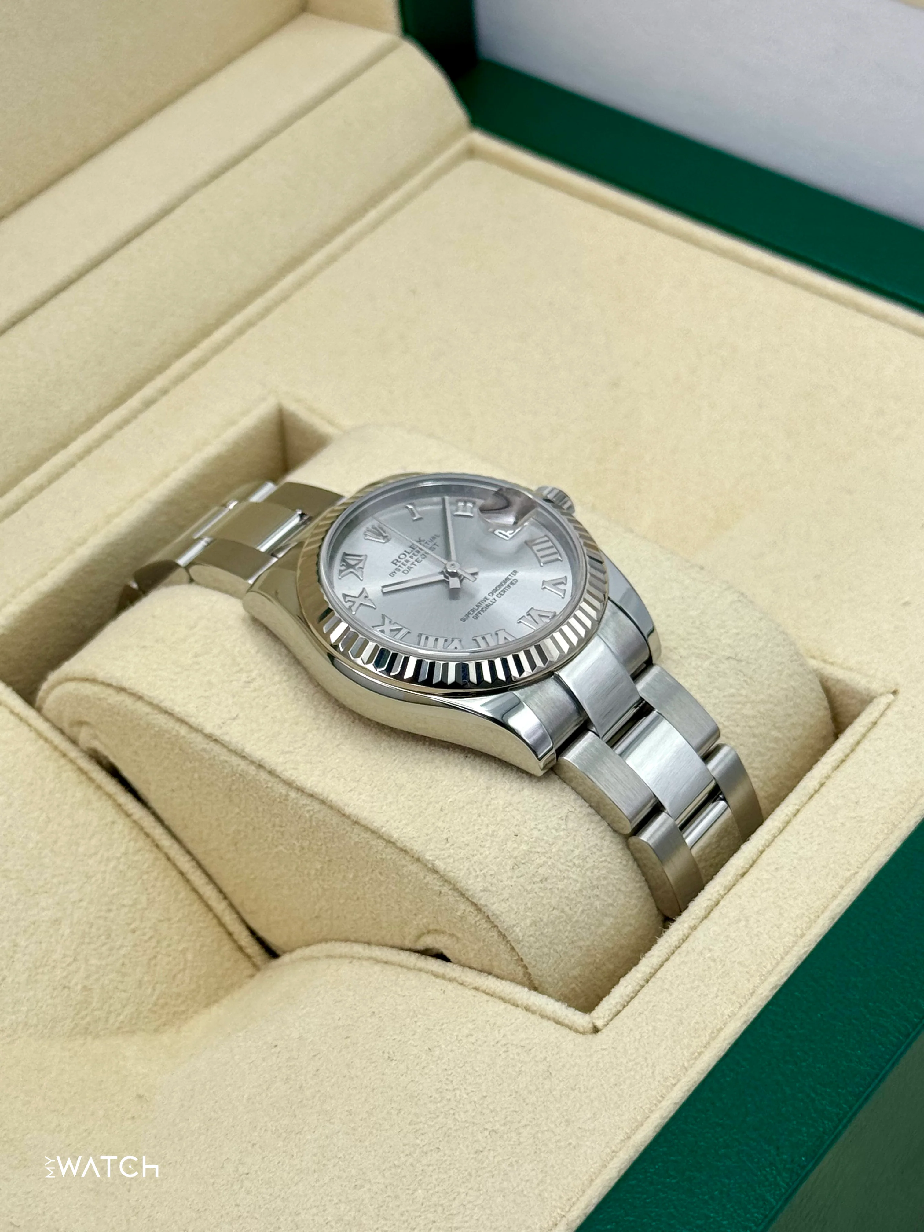 2015 Rolex Datejust 31mm 178274 Stainless Steel Oyster Silver Dial - Image 6