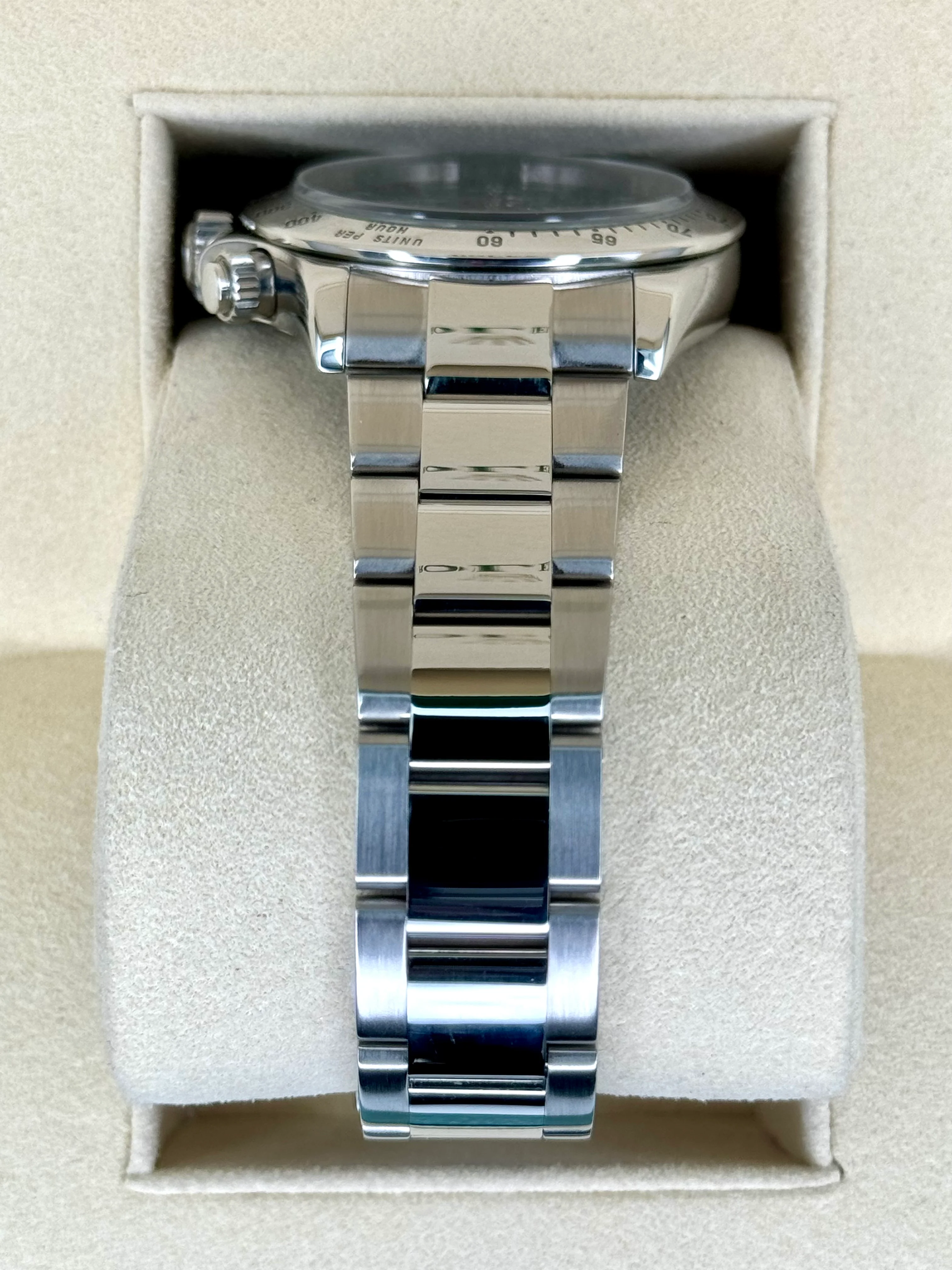 2015 Rolex Daytona 40mm 116520 Stainless Steel Black Dial - Image 4