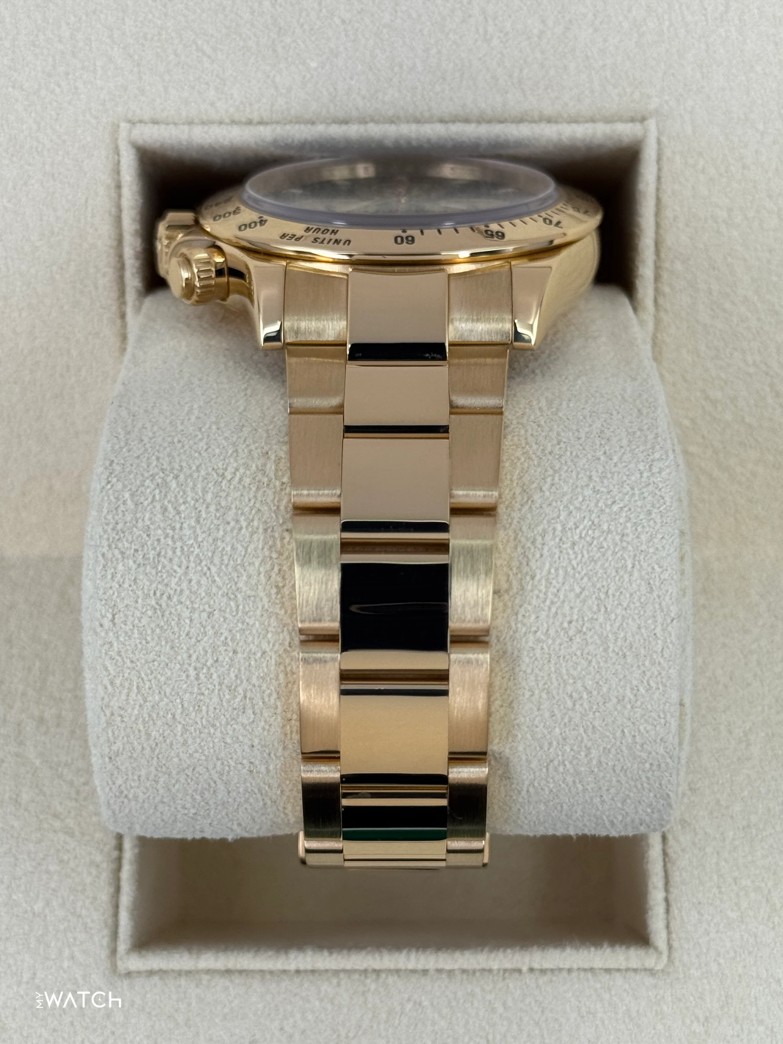2015 Rolex Daytona "Paul Newman" 40mm 116528 Yellow Gold Black Dial - Image 4