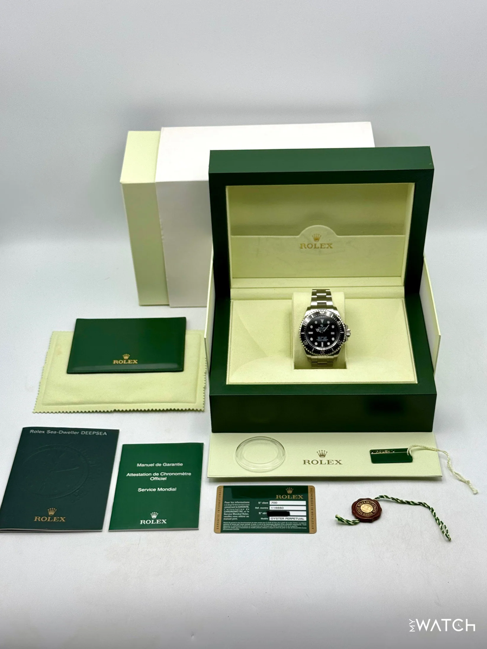 2015 Rolex Deepsea 44mm 116660 Stainless Steel Black Dial - Image 10