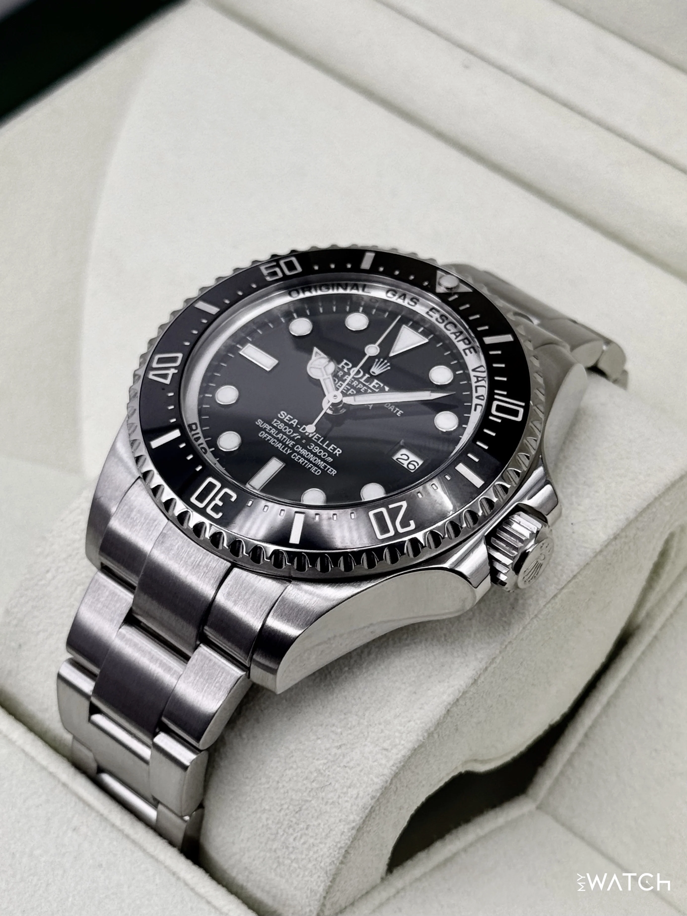 2015 Rolex Deepsea 44mm 116660 Stainless Steel Black Dial - Image 5