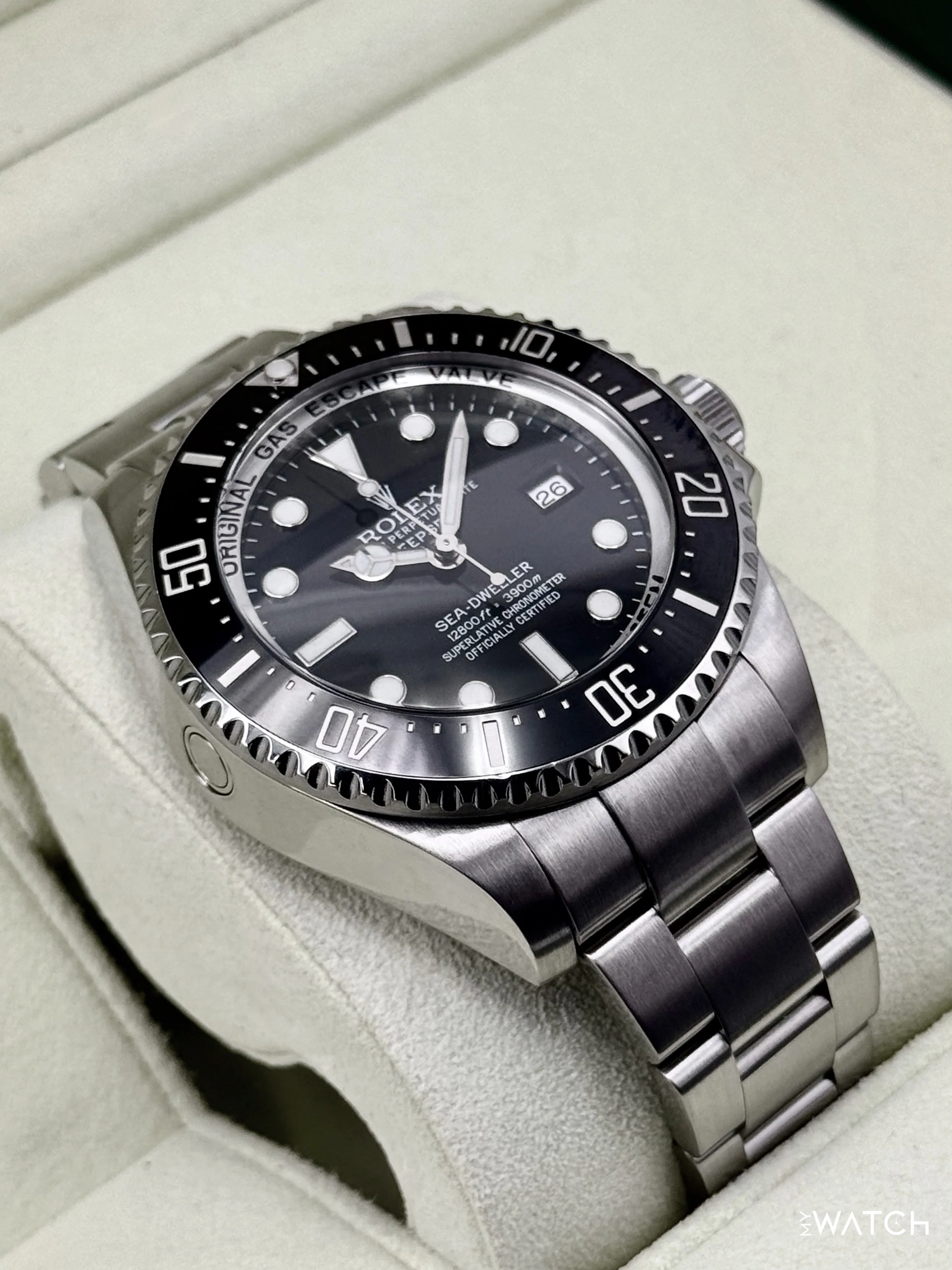2015 Rolex Deepsea 44mm 116660 Stainless Steel Black Dial - Image 6