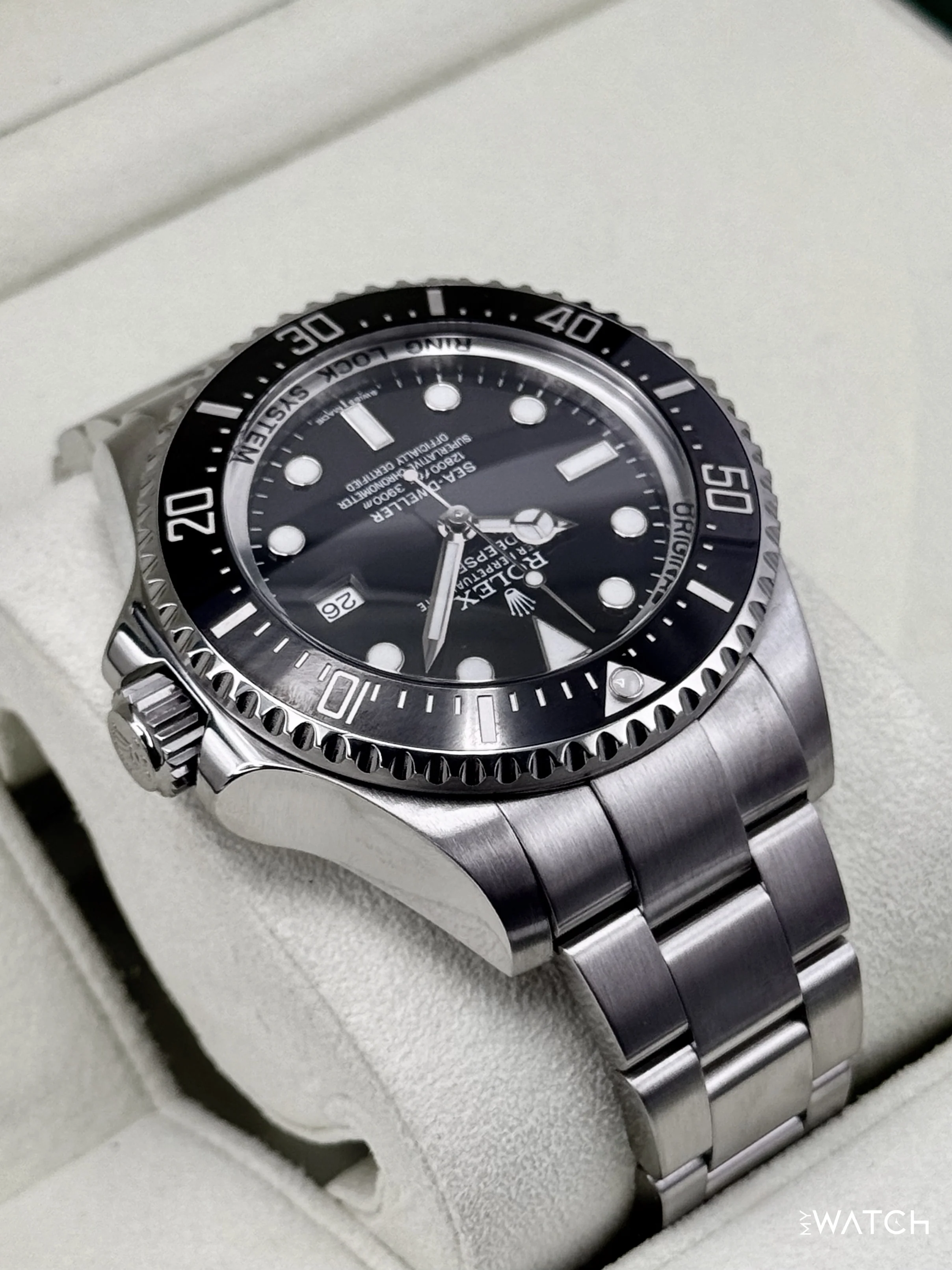 2015 Rolex Deepsea 44mm 116660 Stainless Steel Black Dial - Image 8
