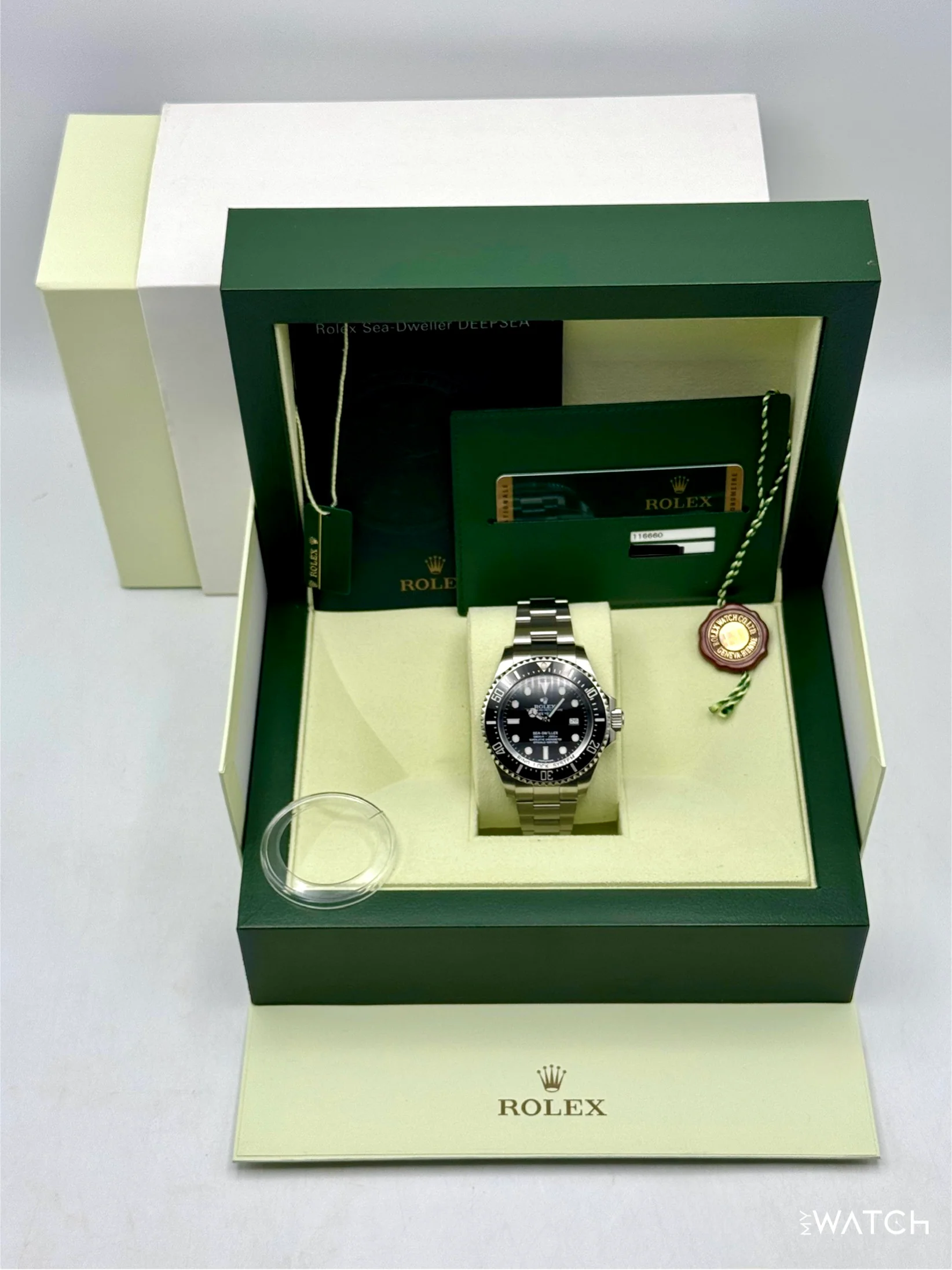 2015 Rolex Deepsea 44mm 116660 Stainless Steel Black Dial - Image 9