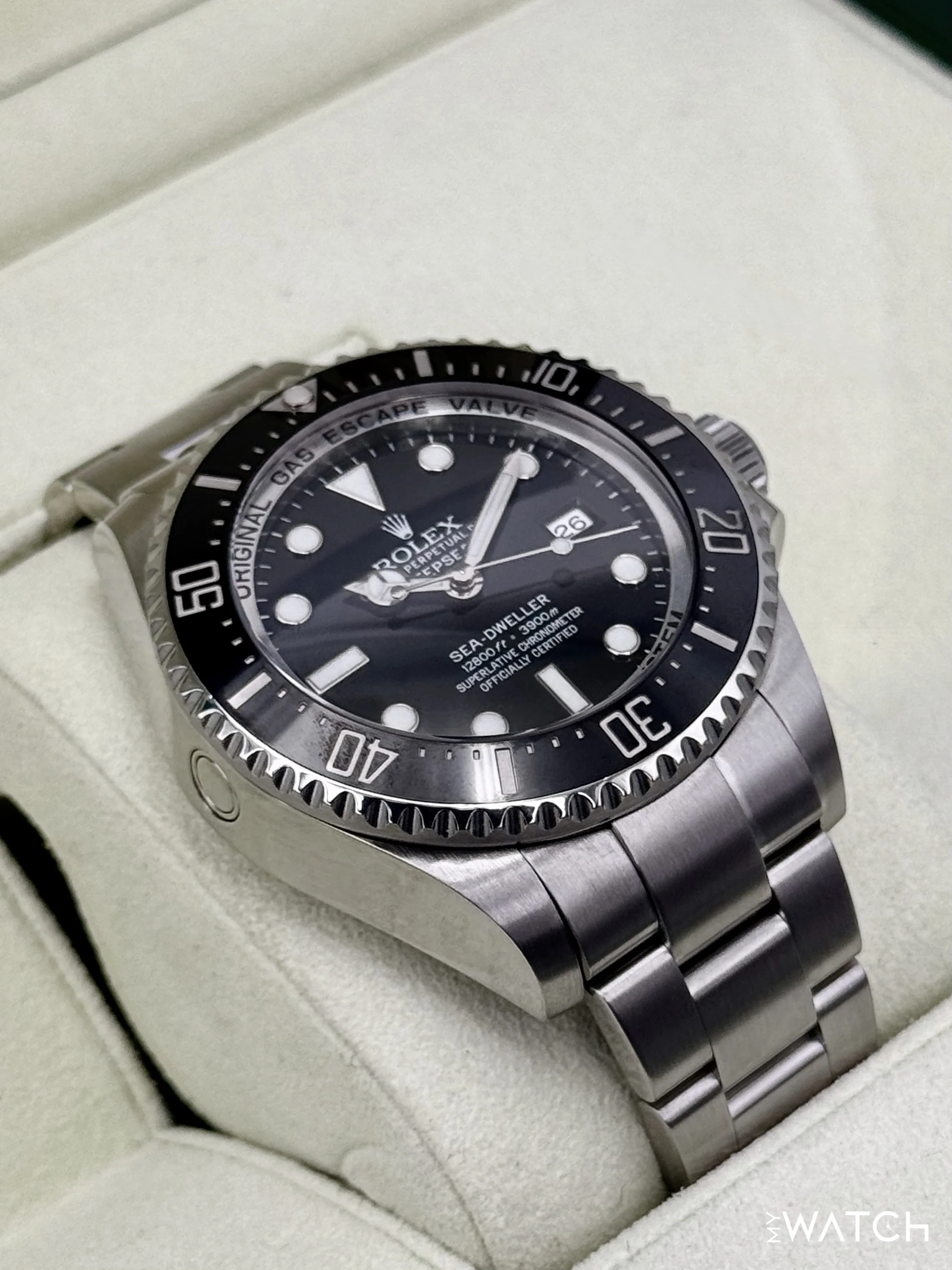 2015 Rolex Deepsea 44mm 116660 Stainless Steel Black Dial - Image 6