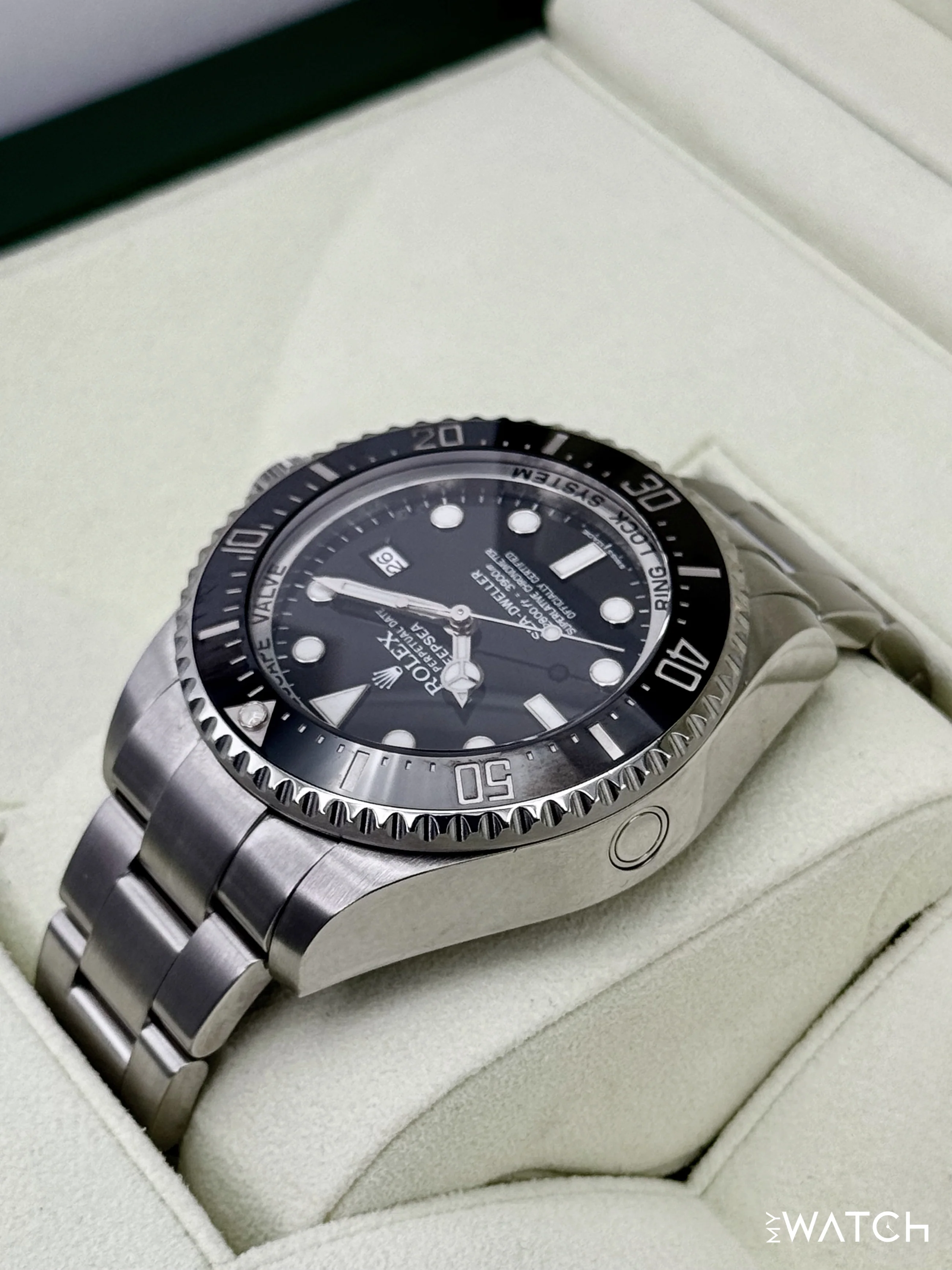 2015 Rolex Deepsea 44mm 116660 Stainless Steel Black Dial - Image 7