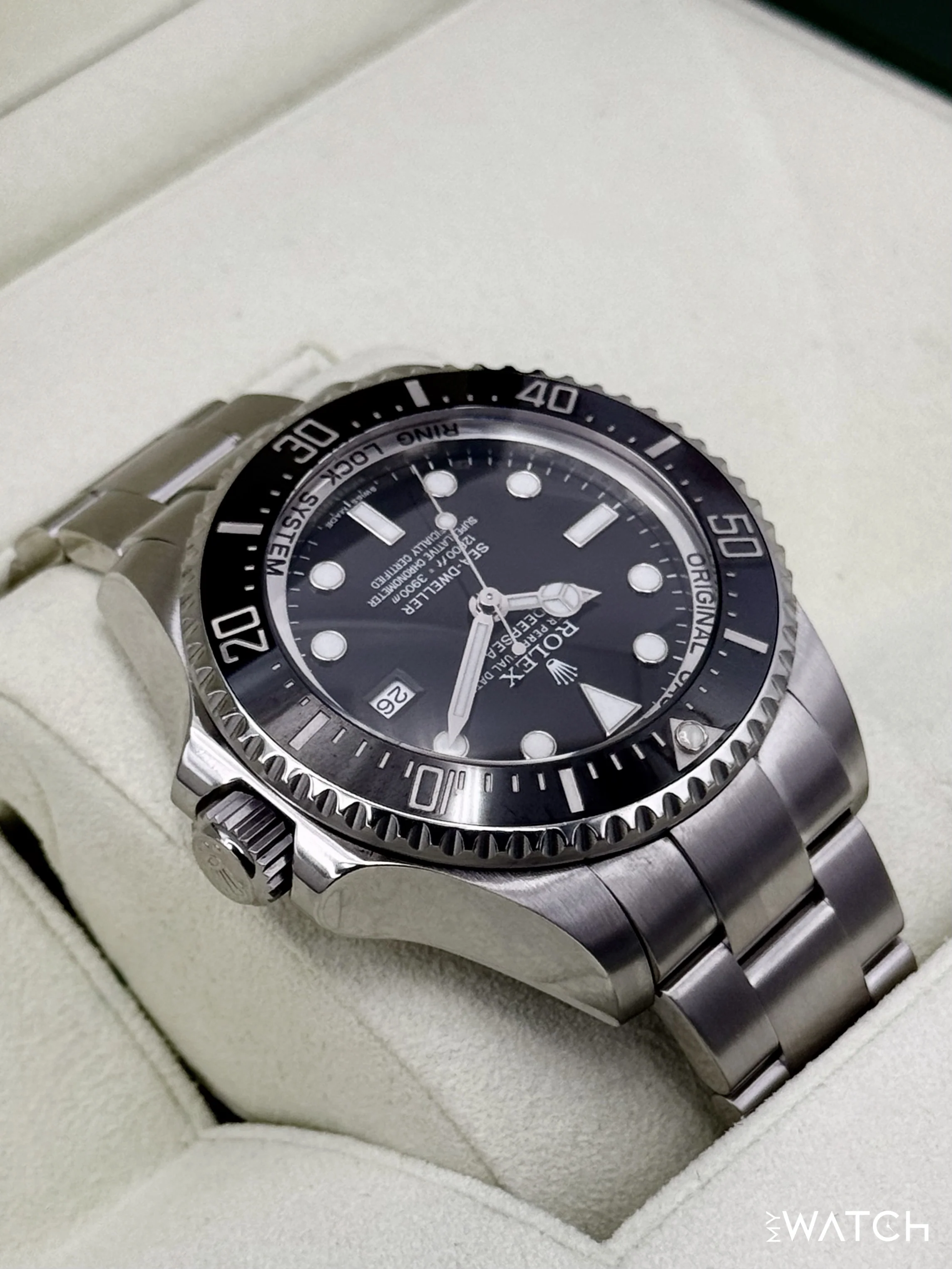 2015 Rolex Deepsea 44mm 116660 Stainless Steel Black Dial - Image 8