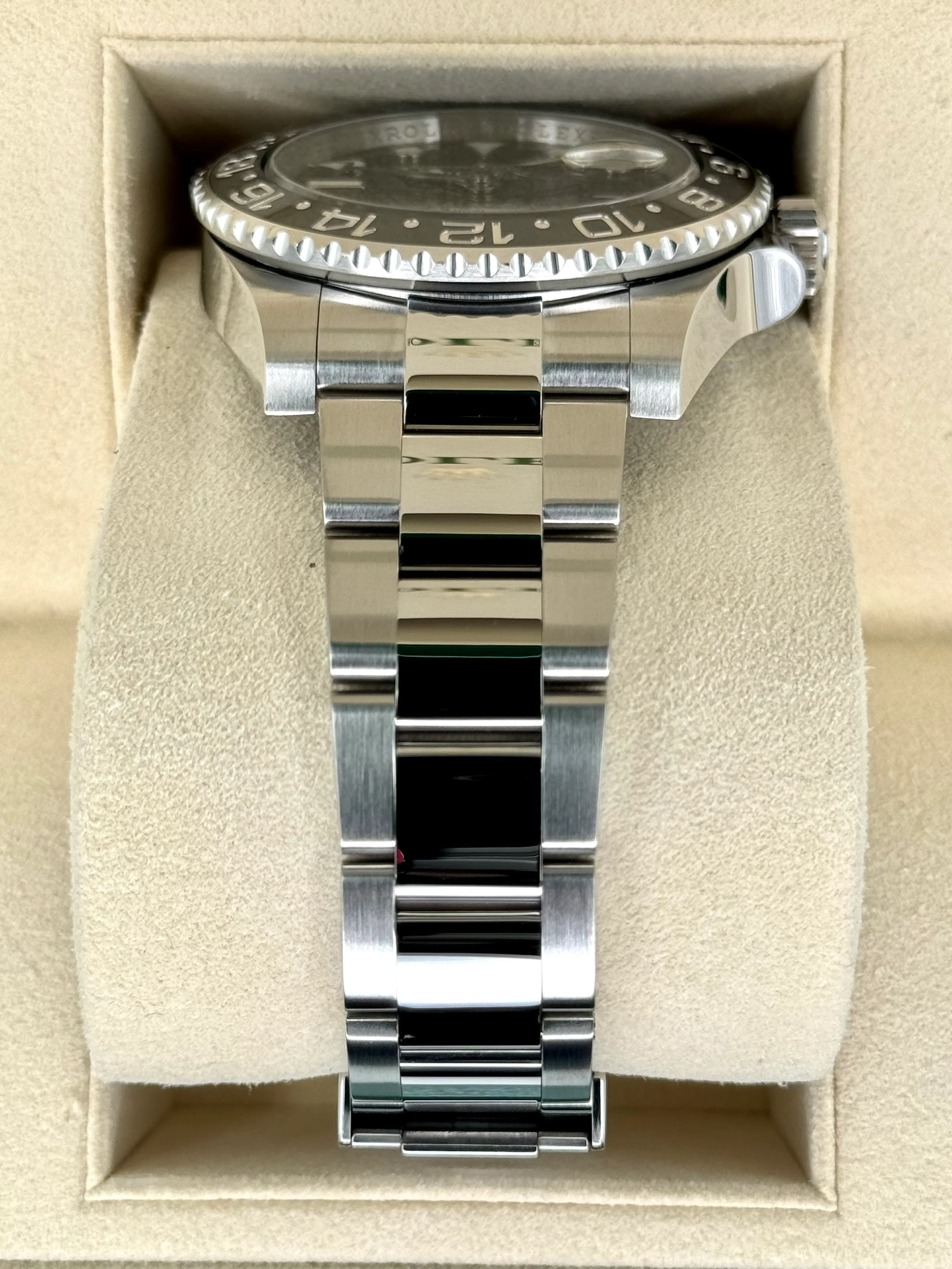 2015 Rolex GMT-Master II 40mm 116710LN Stainless Steel Black Dial - Image 3