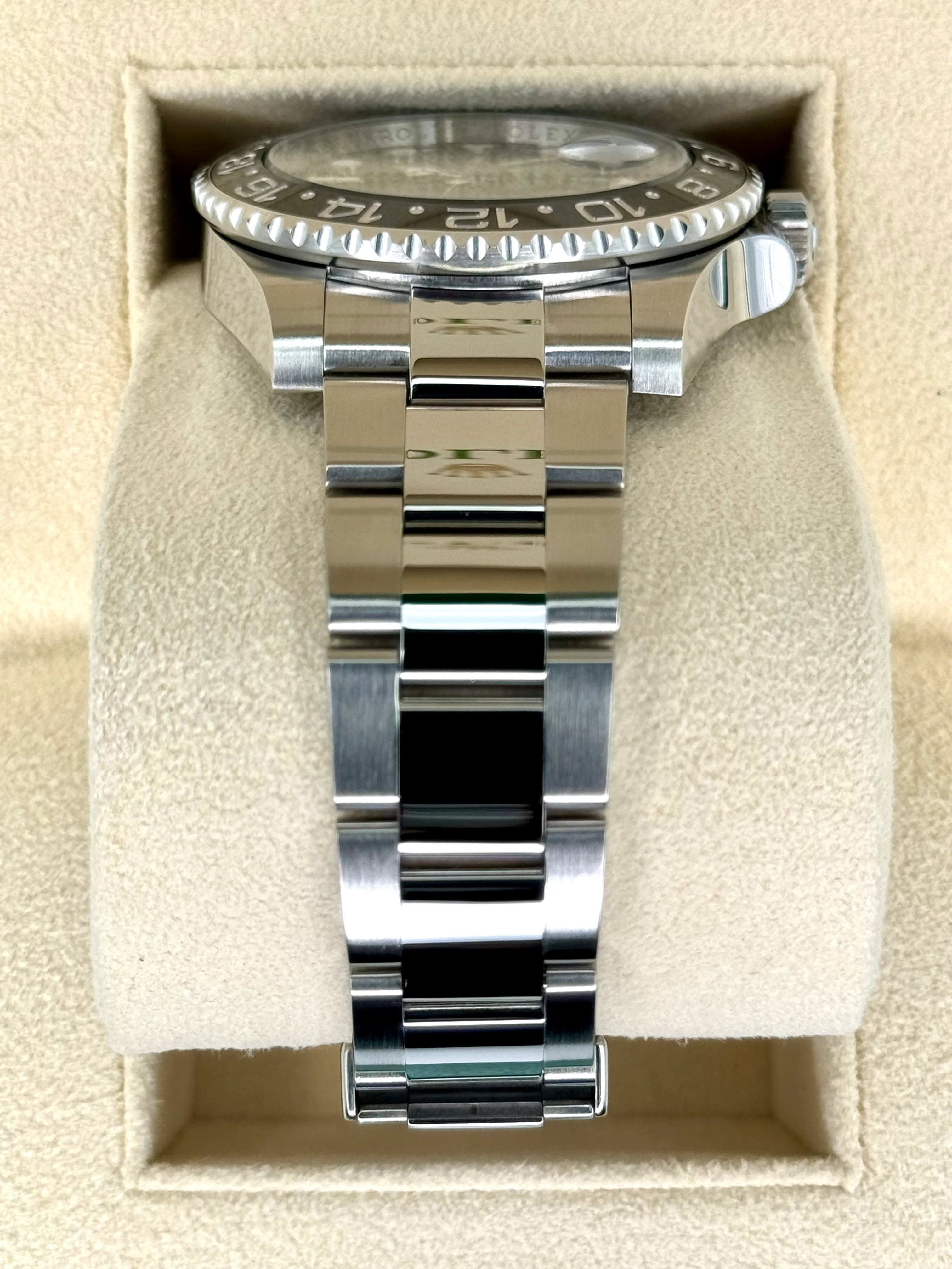 2015 Rolex GMT-Master II 40mm 116710LN Stainless Steel Black Dial - Image 3