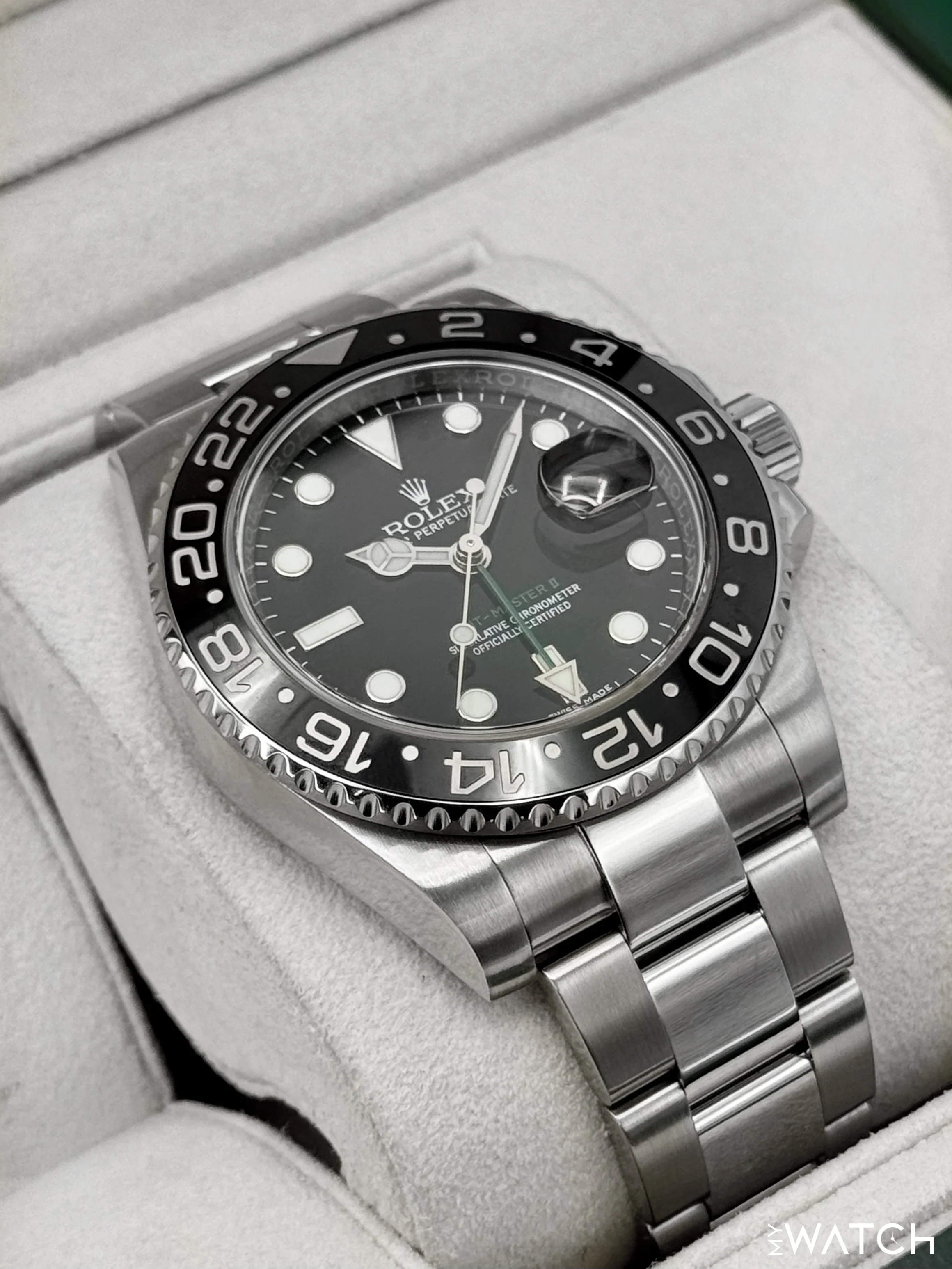 2015 Rolex GMT-Master II 40mm 116710LN Stainless Steel Black Dial - Image 6