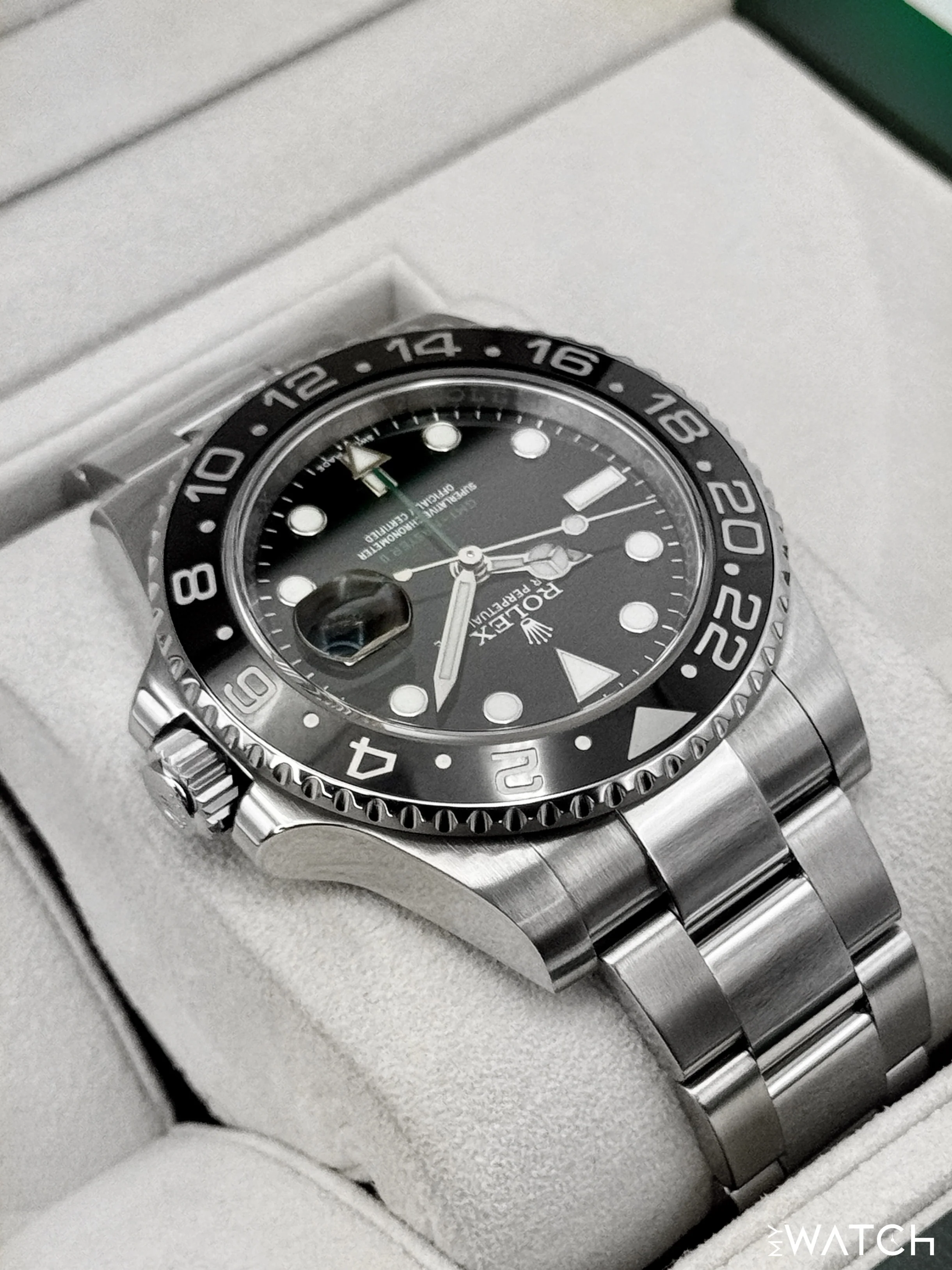 2015 Rolex GMT-Master II 40mm 116710LN Stainless Steel Black Dial - Image 8