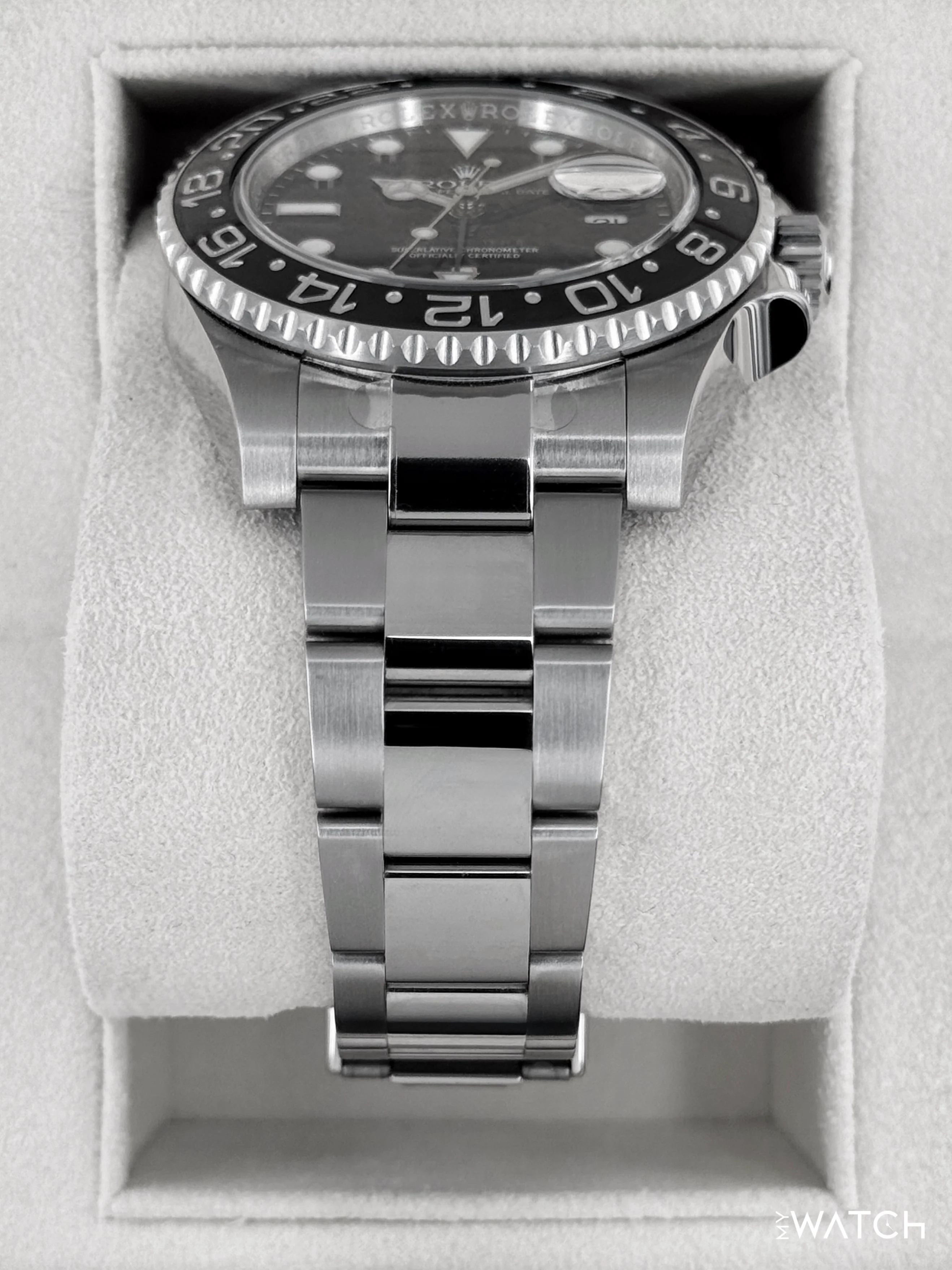 2015 Rolex GMT-Master II 40mm 116710LN Stainless Steel Black Dial - Image 3