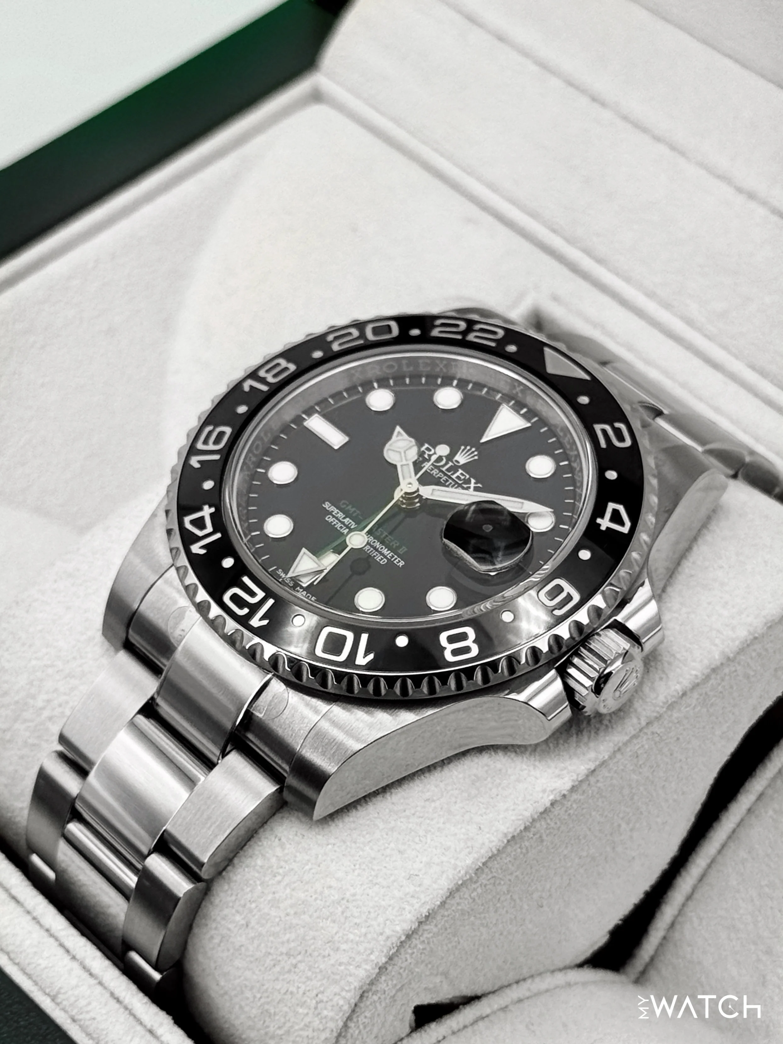 2015 Rolex GMT-Master II 40mm 116710LN Stainless Steel Black Dial - Image 5