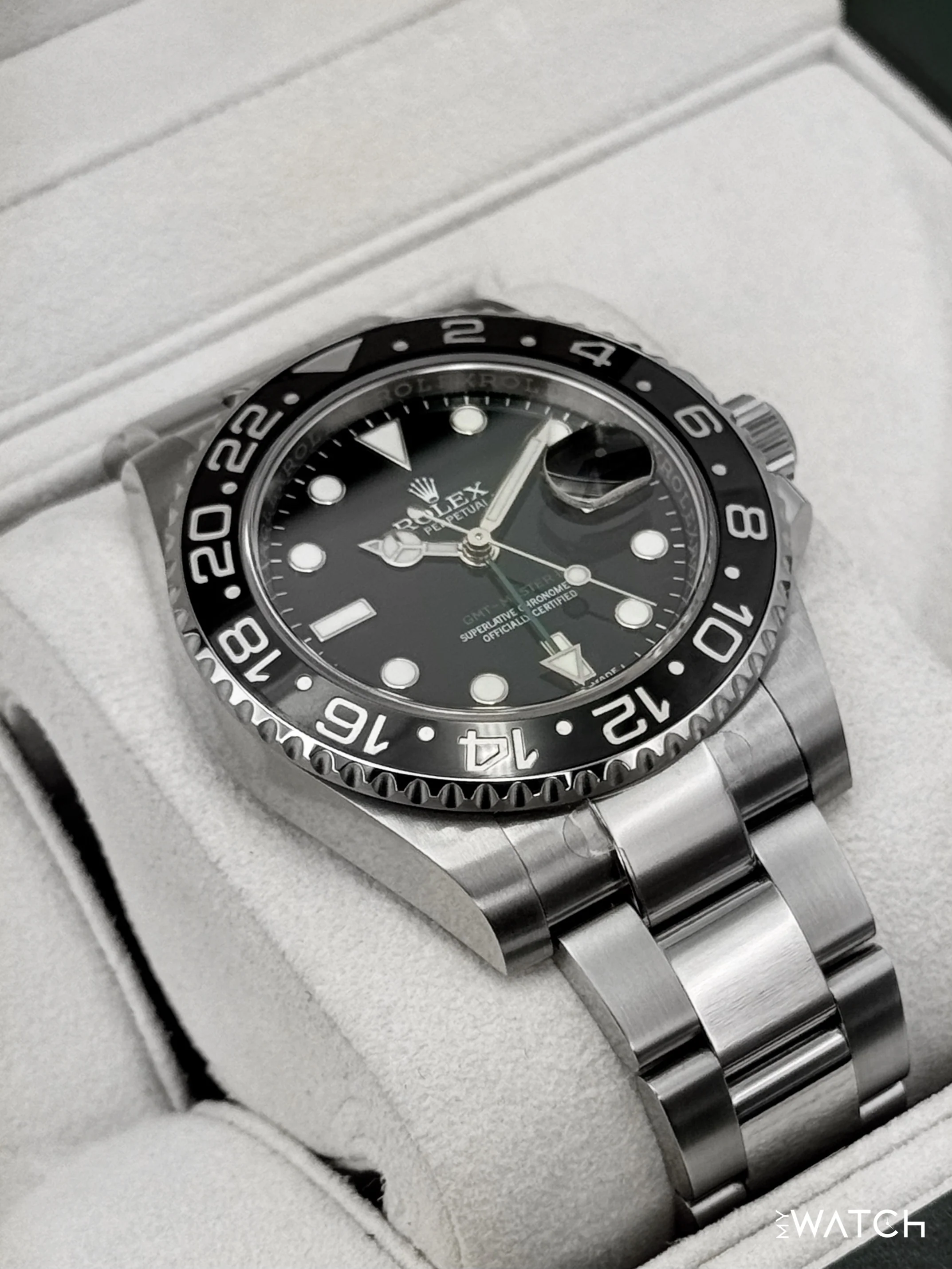 2015 Rolex GMT-Master II 40mm 116710LN Stainless Steel Black Dial - Image 6