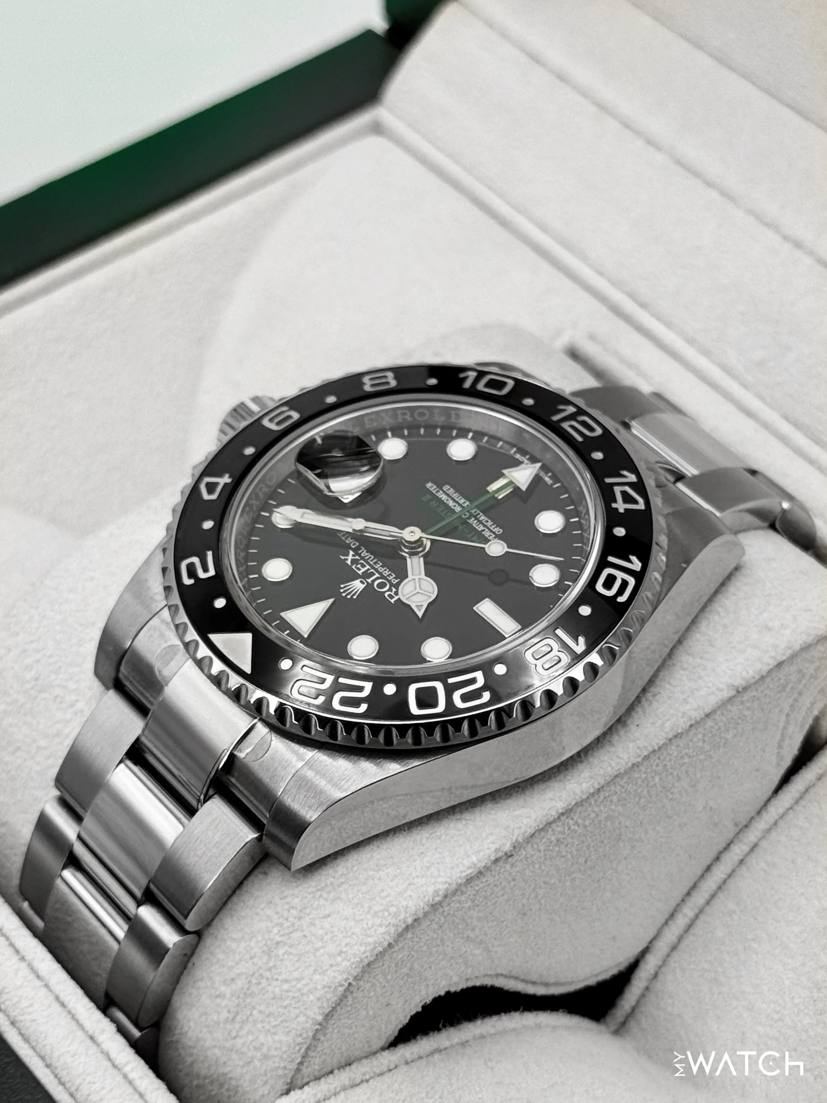 2015 Rolex GMT-Master II 40mm 116710LN Stainless Steel Black Dial - Image 7