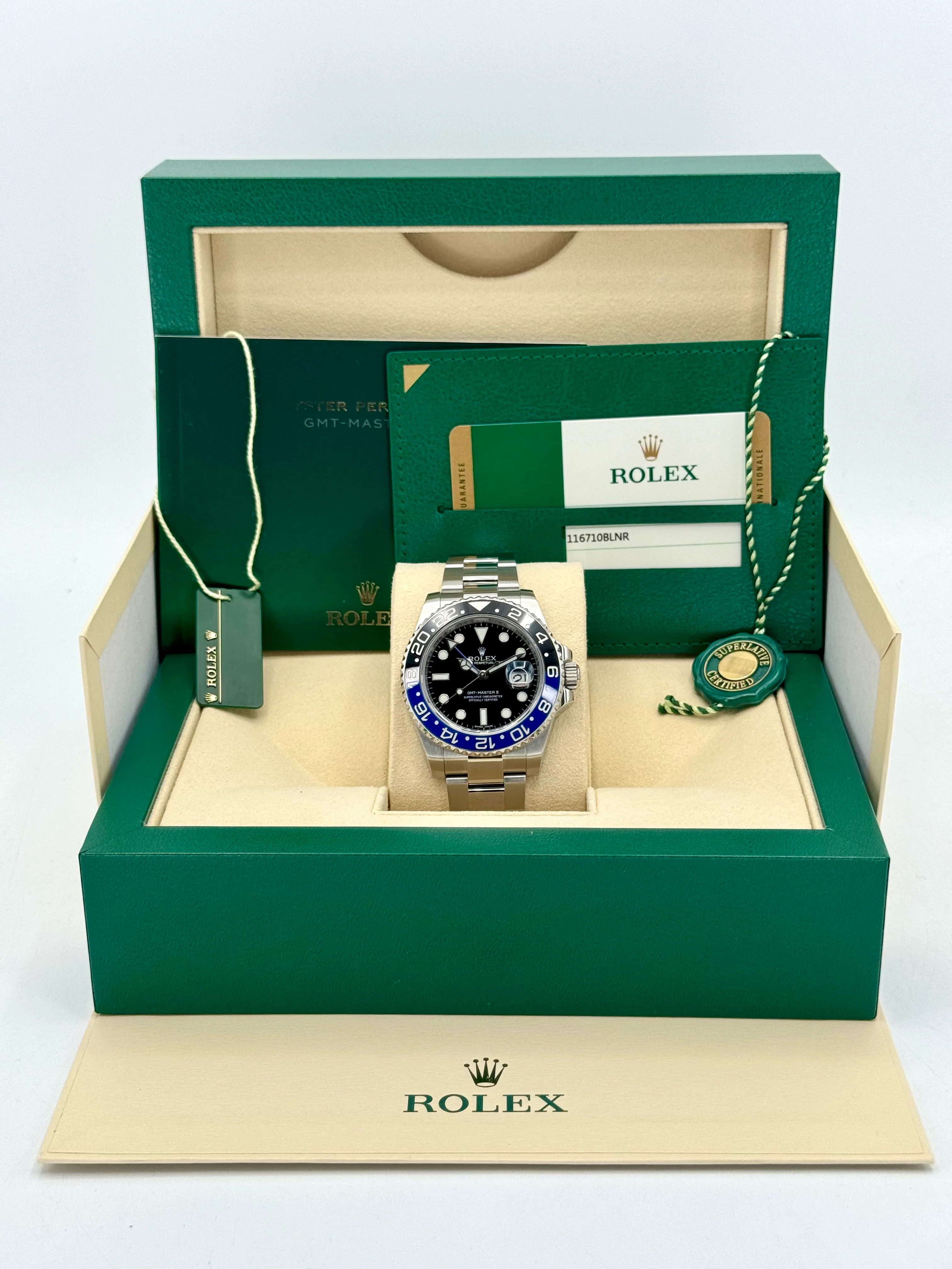 2015 Rolex GMT-Master II "Batman" 40mm 116710BLNR Oyster - Image 11