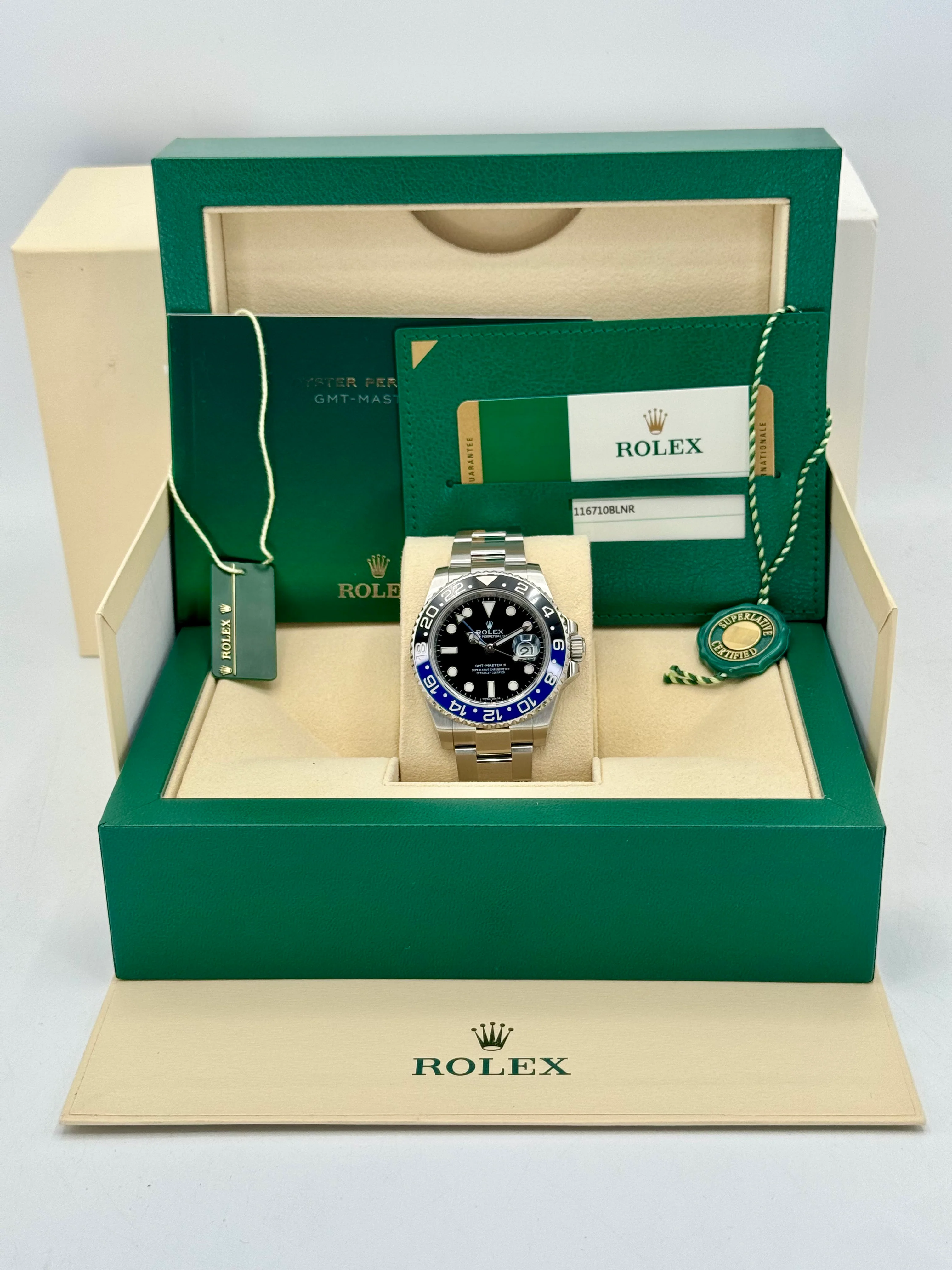 2015 Rolex GMT-Master II "Batman" 40mm 116710BLNR Oyster - Image 12