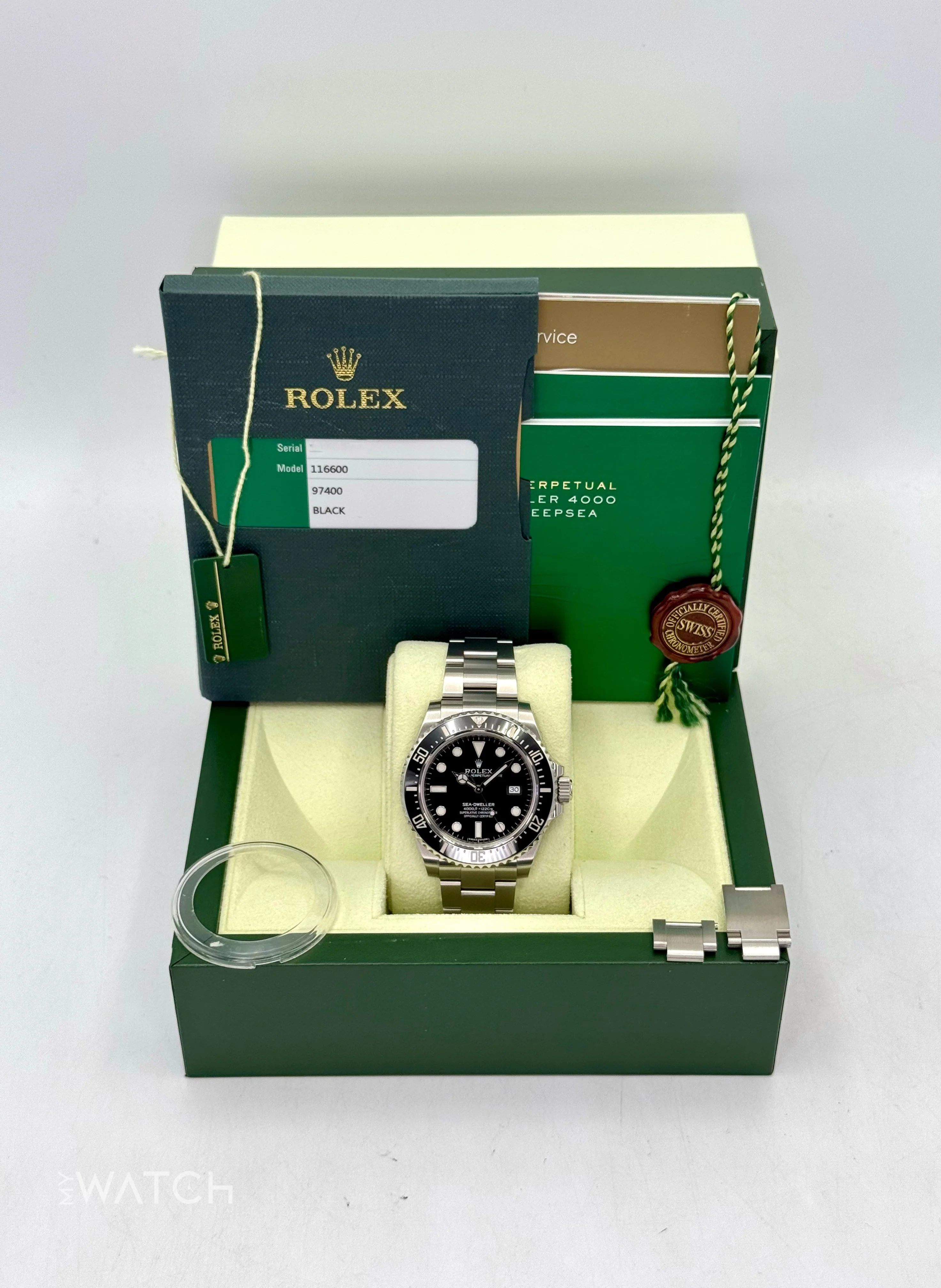 2015 Rolex Sea-Dweller 4000 "SD4K" 40mm 116600 Black Dial - Image 9