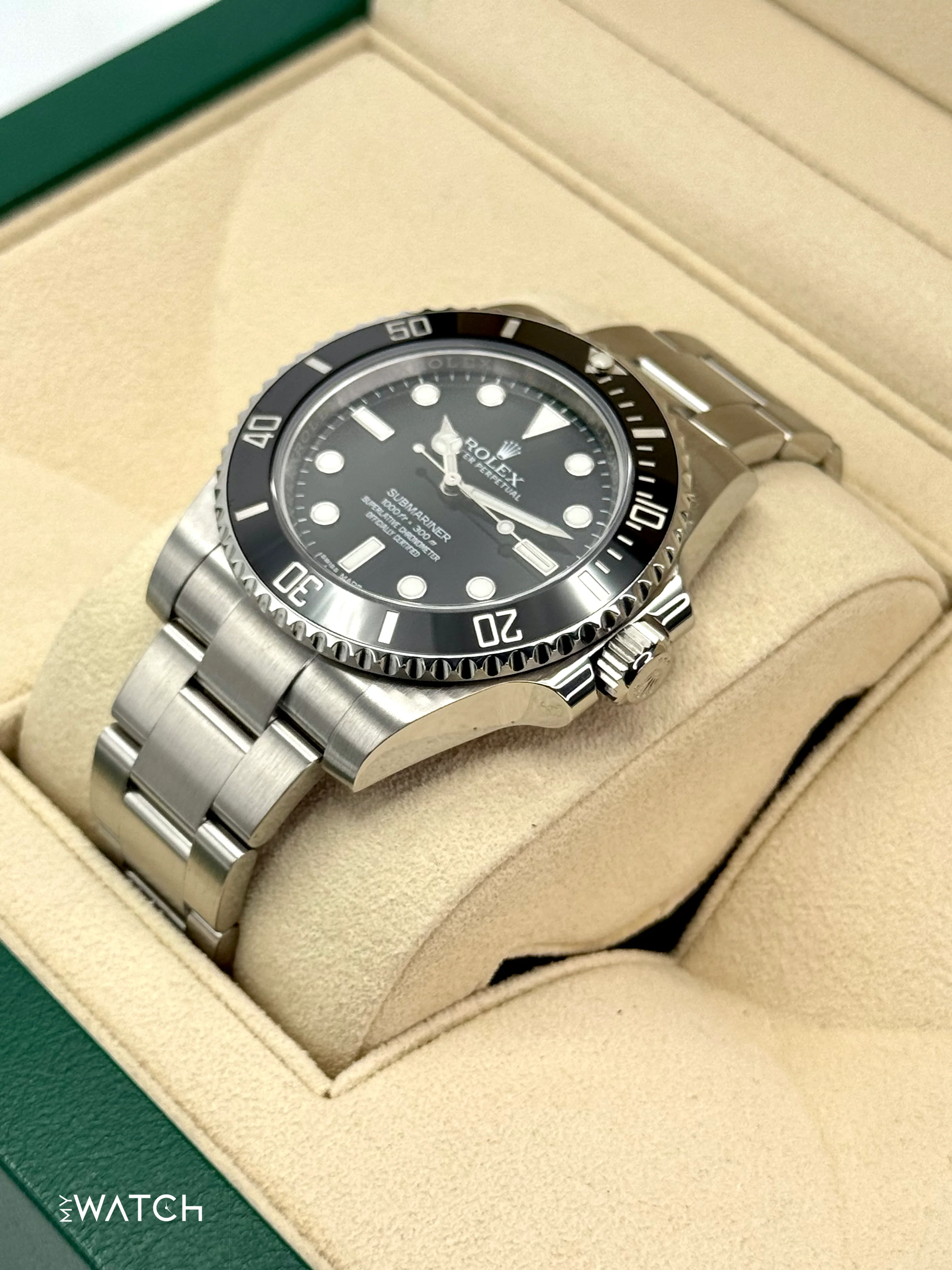 2015 Rolex Submariner 40mm 114060 Stainless Steel Black Dial - Image 5
