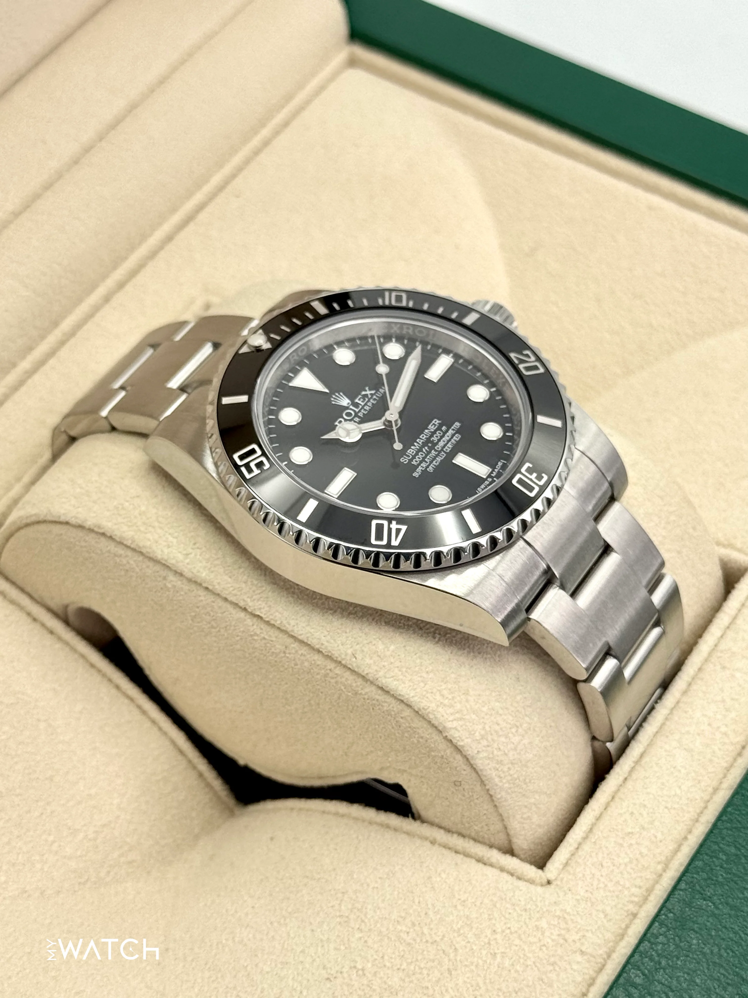 2015 Rolex Submariner 40mm 114060 Stainless Steel Black Dial - Image 6
