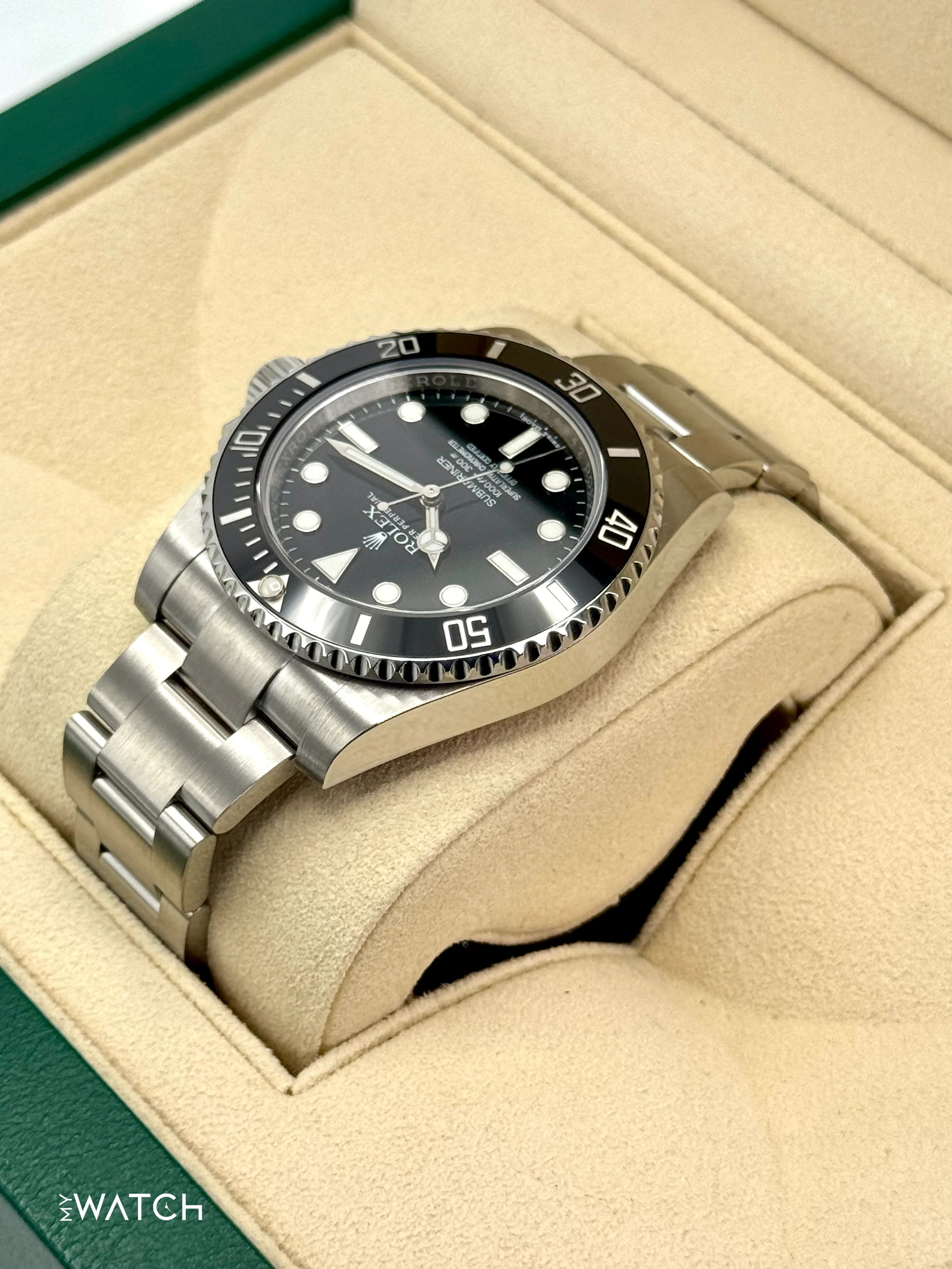 2015 Rolex Submariner 40mm 114060 Stainless Steel Black Dial - Image 7