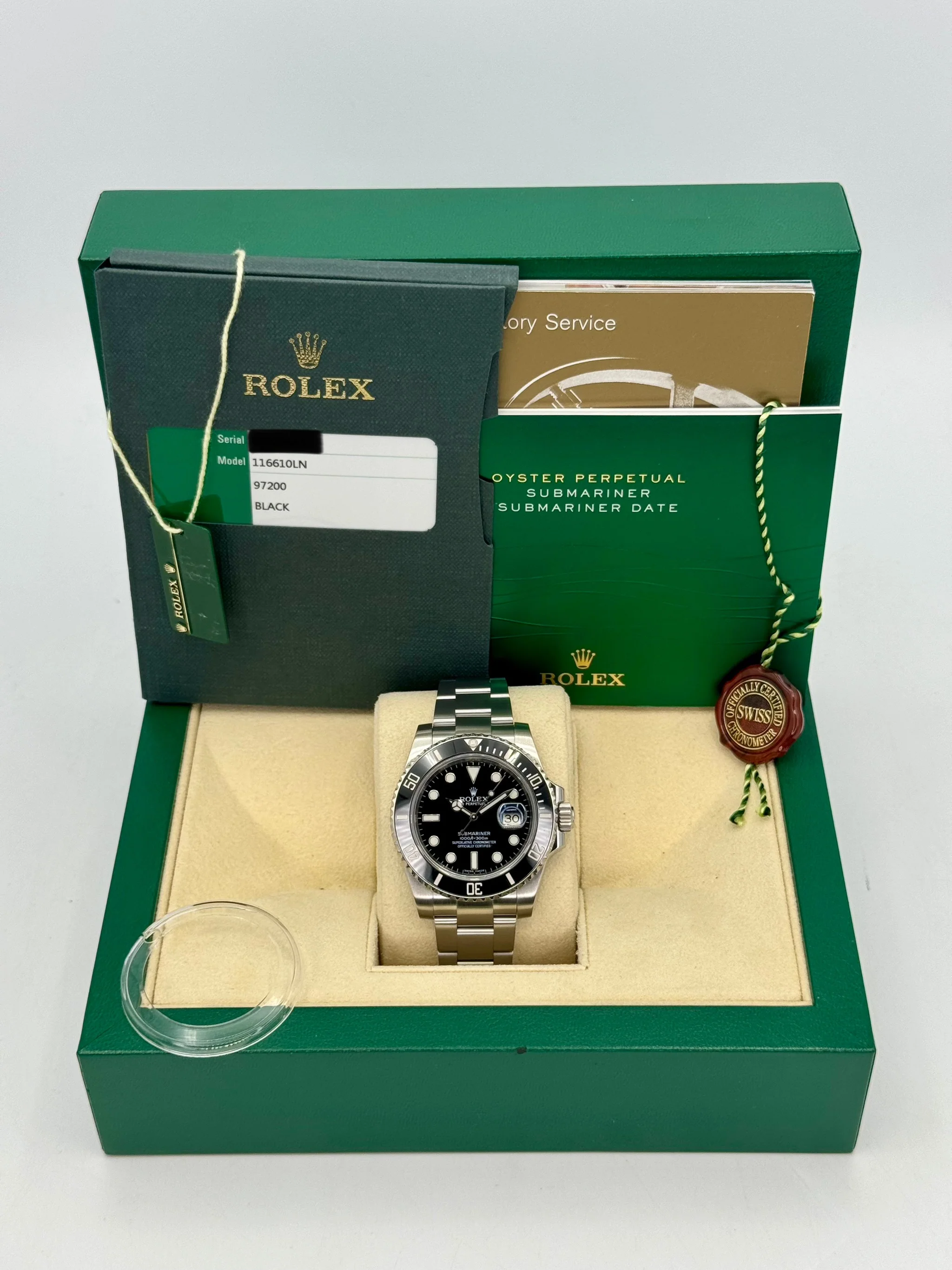 2015 Rolex Submariner 40mm 116610LN Stainless Steel Black Dial - Image 9