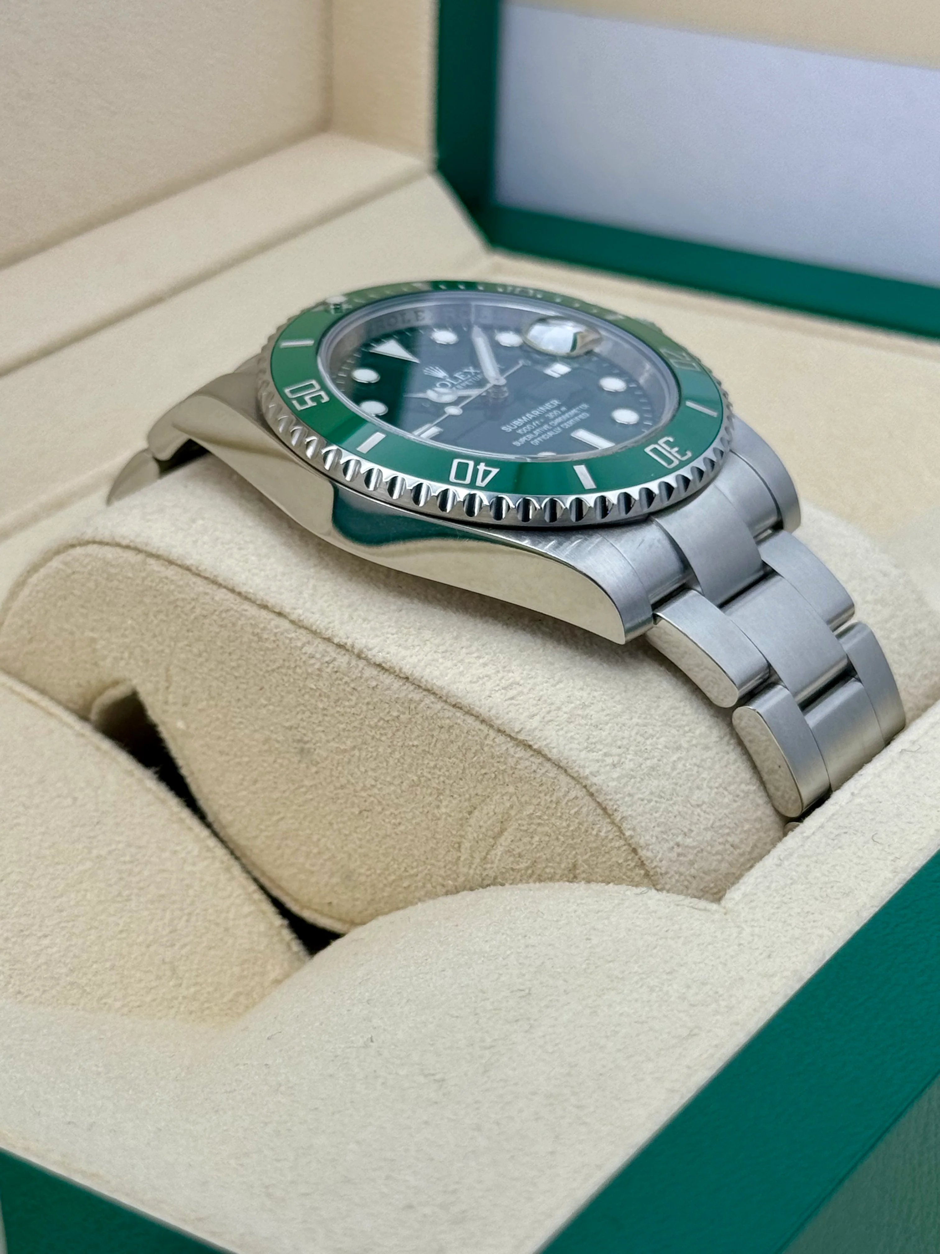 2015 Rolex Submariner "Hulk" 40mm 116610LV Green Dial - Image 6