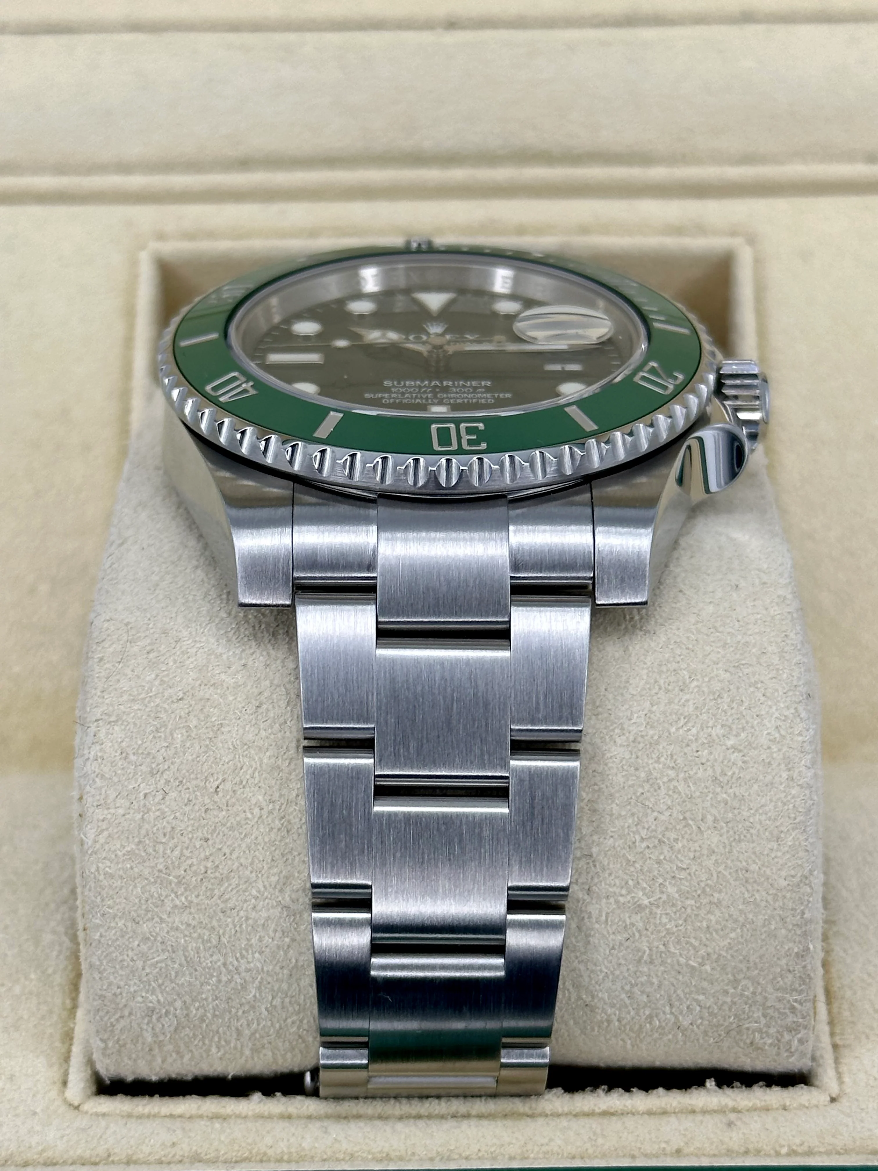 2015 Rolex Submariner "Hulk" 40mm 116610LV Green Dial - Image 3