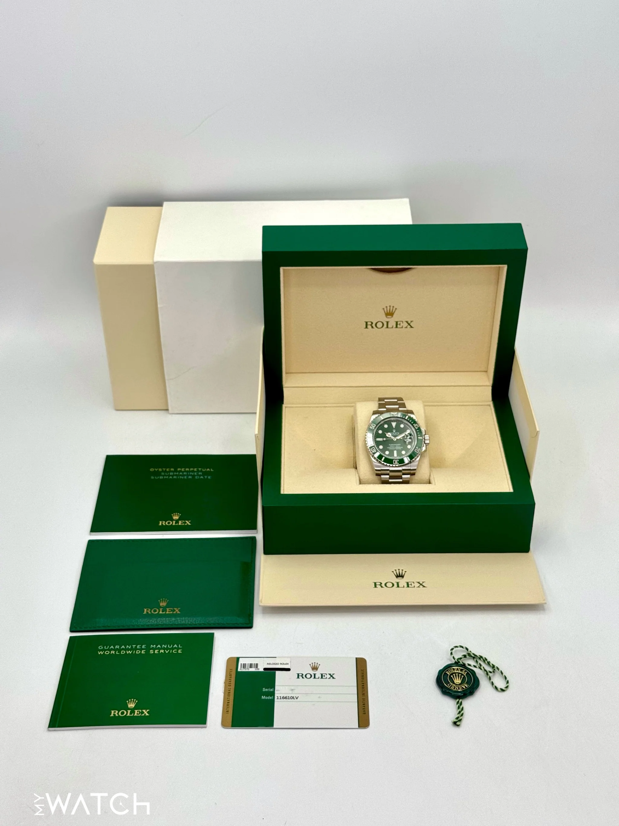 2015 Rolex Submariner “Hulk” 40mm 116610LV Green Dial - Image 10
