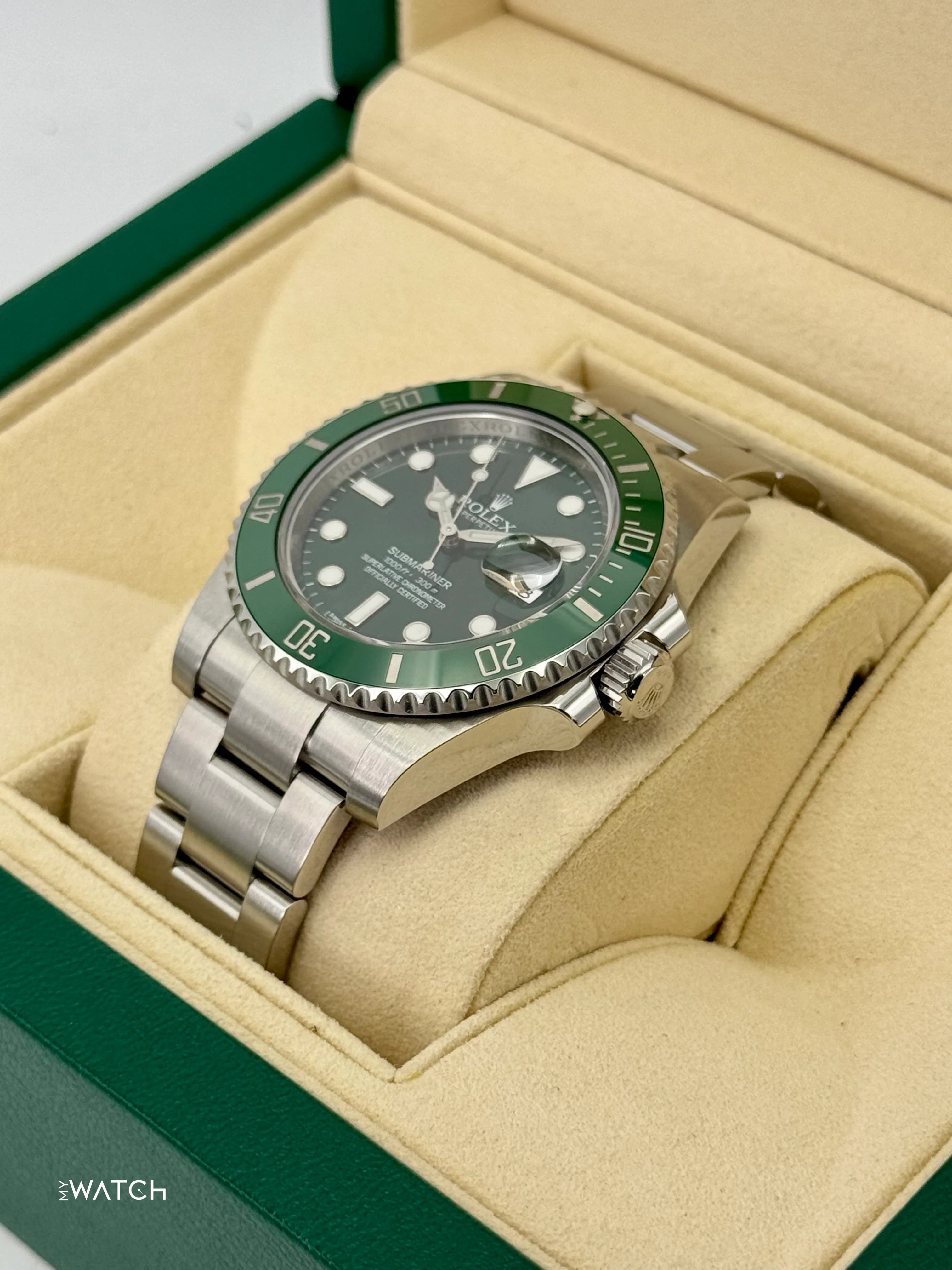 2015 Rolex Submariner “Hulk” 40mm 116610LV Green Dial - Image 5