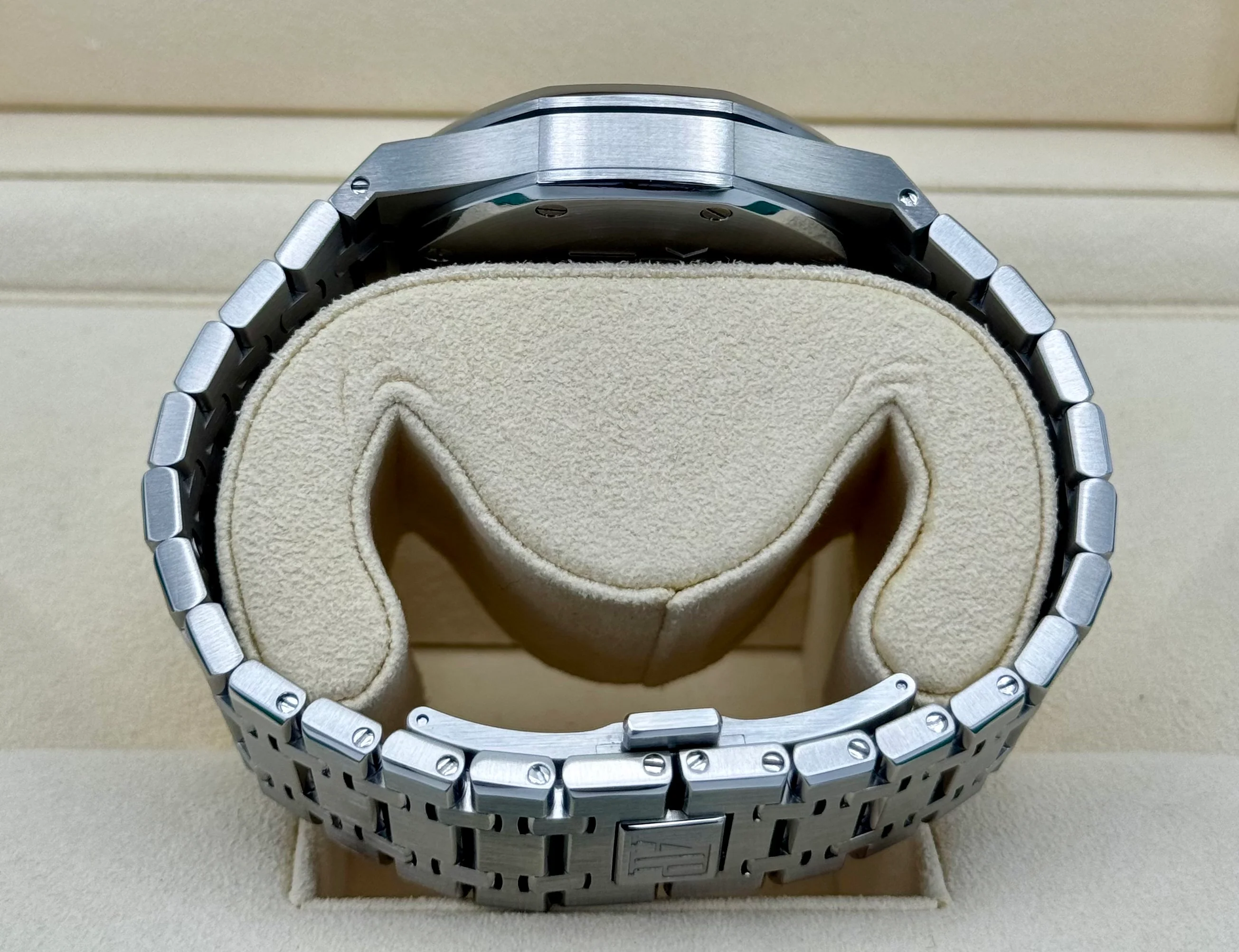 2016 Audemars Piguet Royal Oak Chronograph 41mm 26320ST White Dial - Image 10