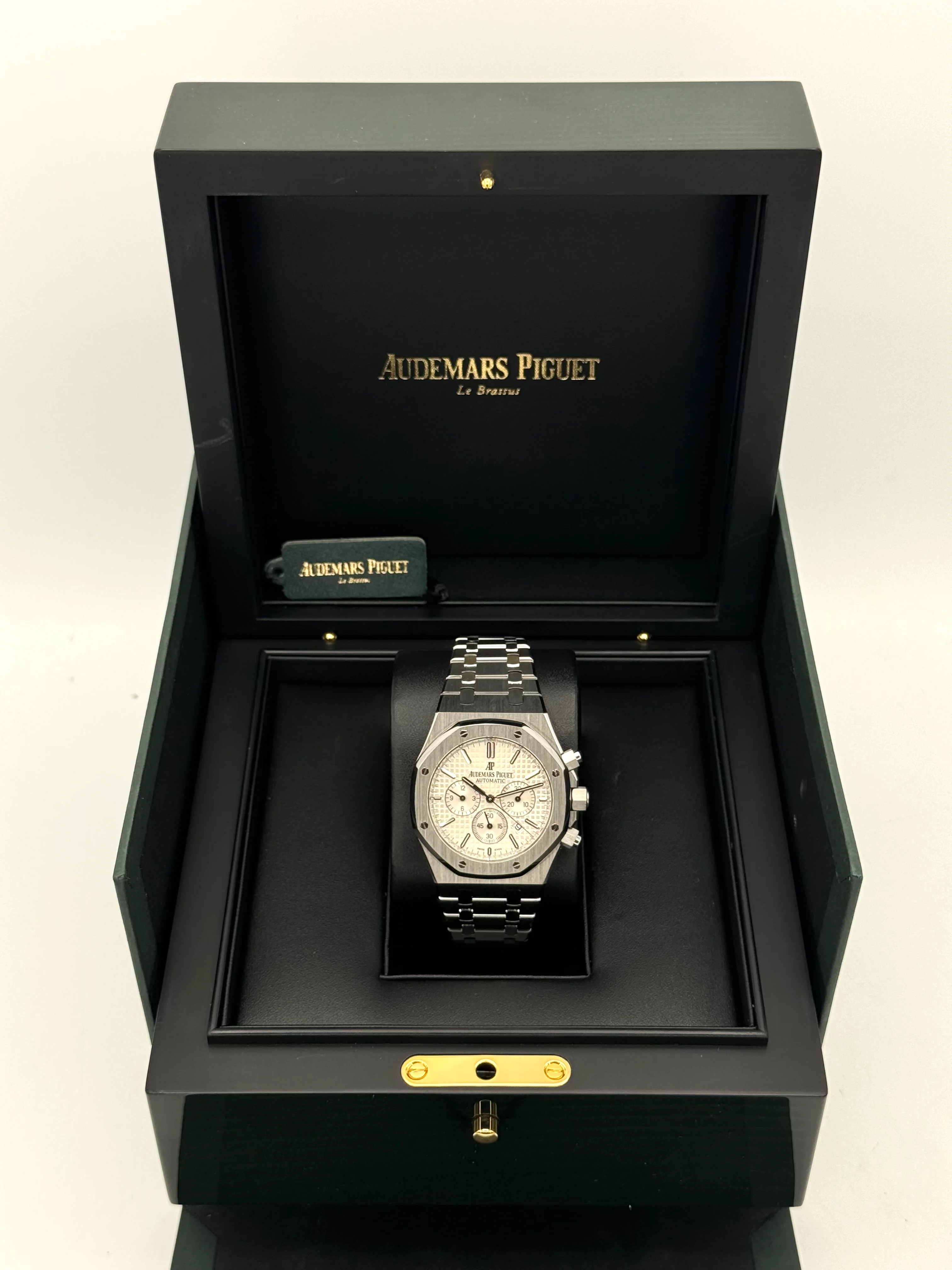 2016 Audemars Piguet Royal Oak Chronograph 41mm 26320ST White Dial - Image 11