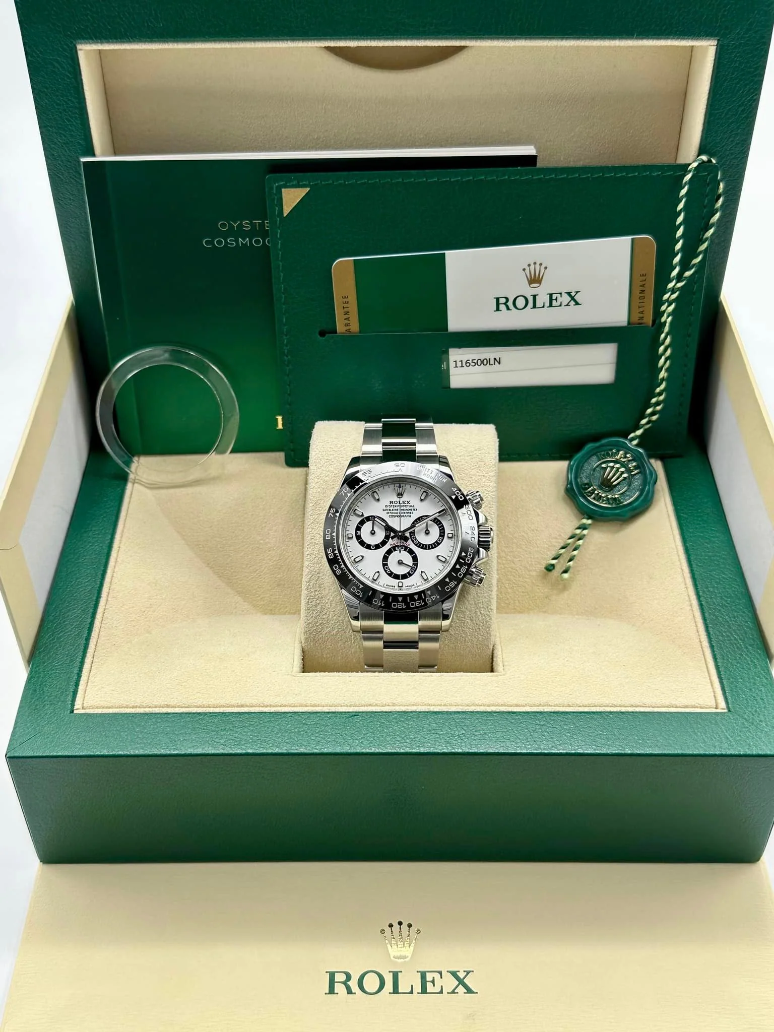 2016 Rolex Daytona 40mm 116500LN Stainless Steel Panda Dial - Image 11