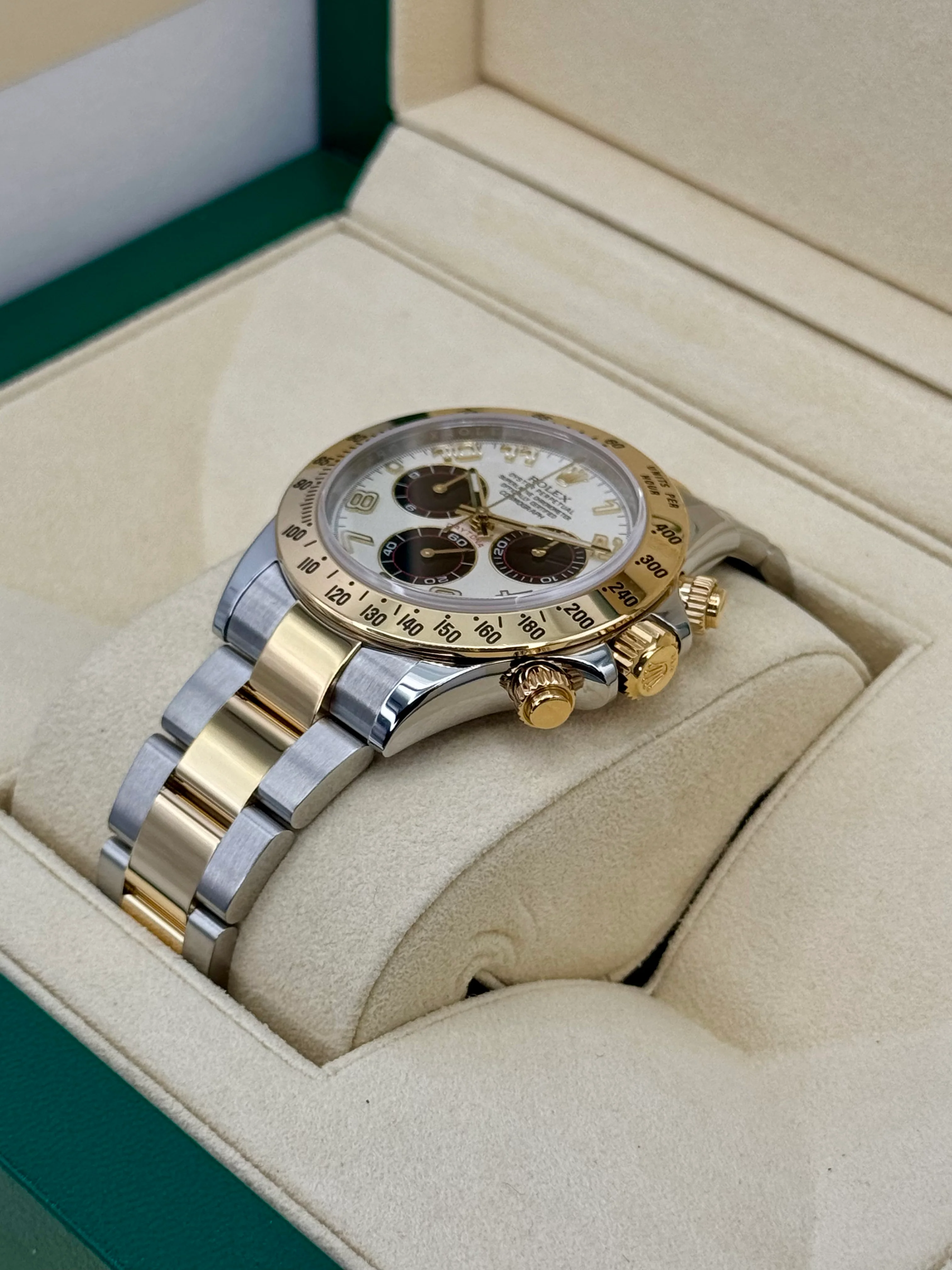 2016 Rolex Daytona 40mm 116523 White Panda Arabic Racing Dial - Image 5