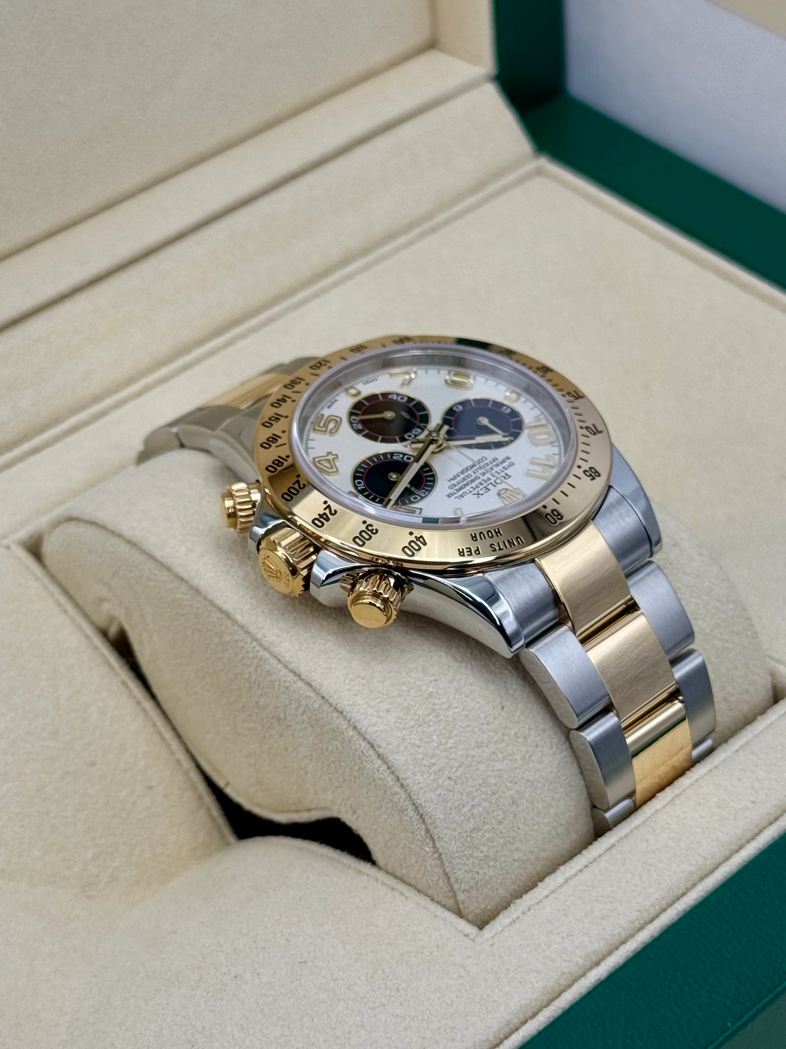2016 Rolex Daytona 40mm 116523 White Panda Arabic Racing Dial - Image 8