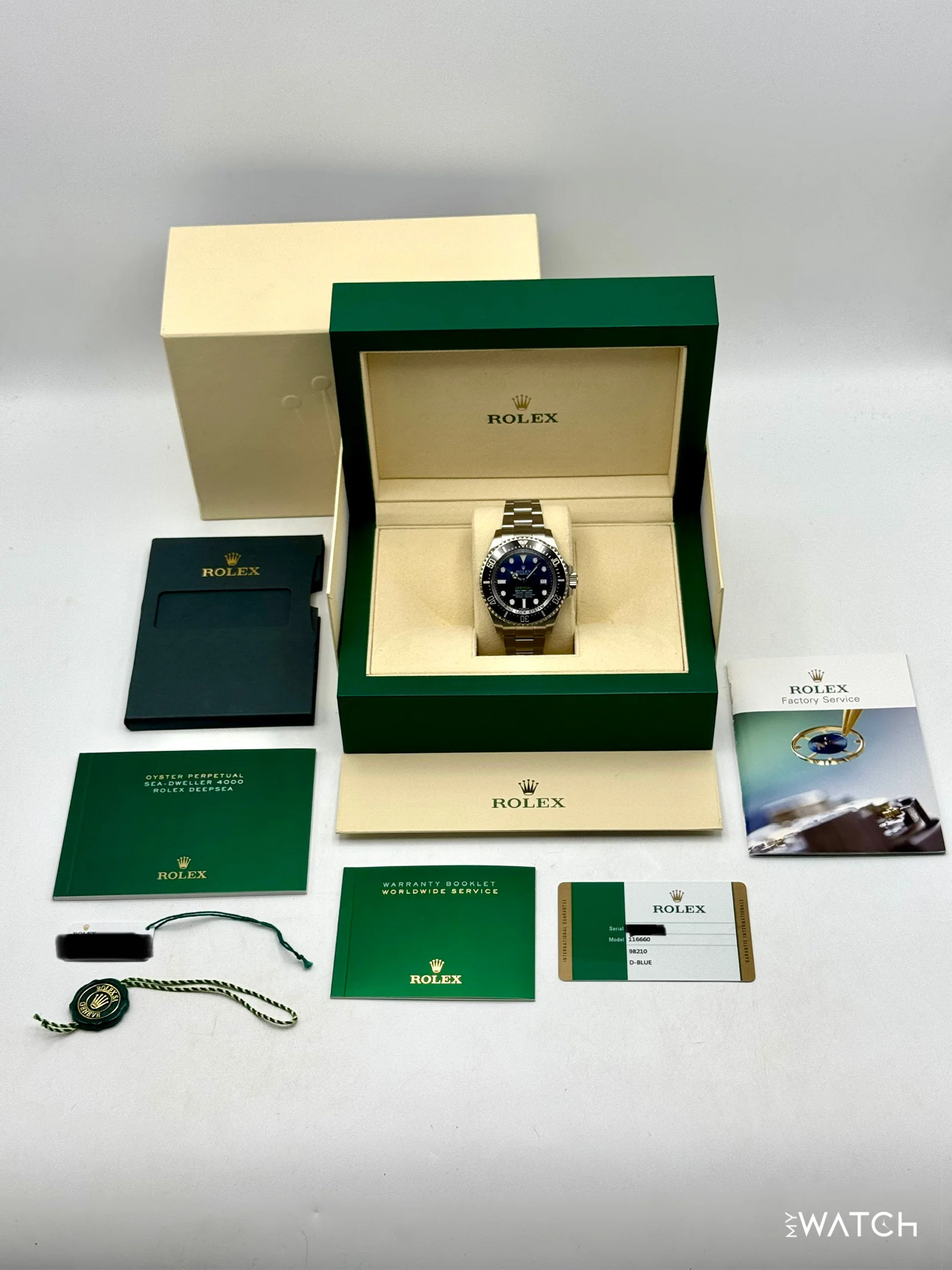 2016 Rolex Deepsea "James Cameron" 44mm 116660 Blue Dial - Image 10