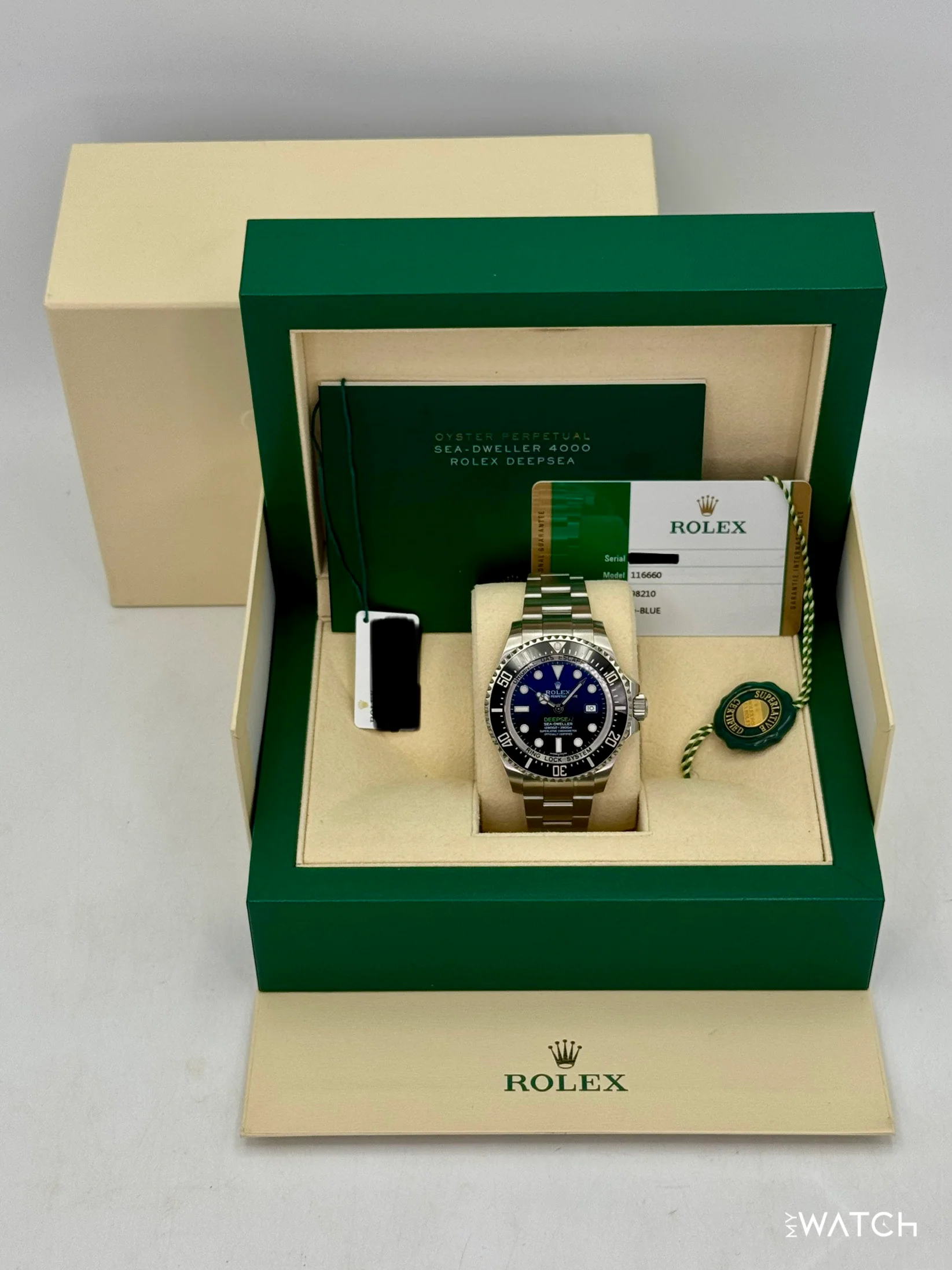 2016 Rolex Deepsea "James Cameron" 44mm 116660 Blue Dial - Image 9