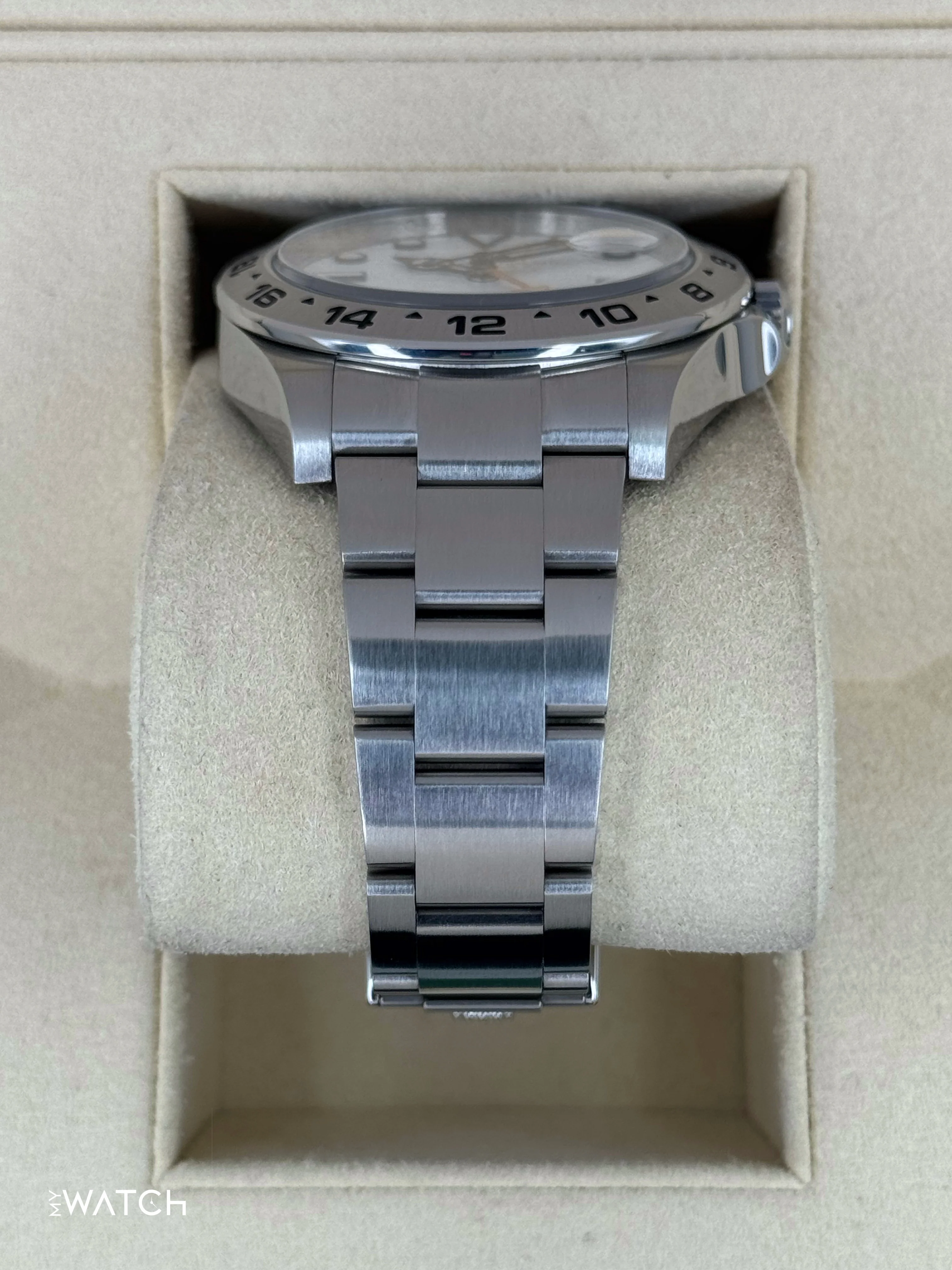 2016 Rolex Explorer II 42mm 216570 Polar White Dial - Image 3