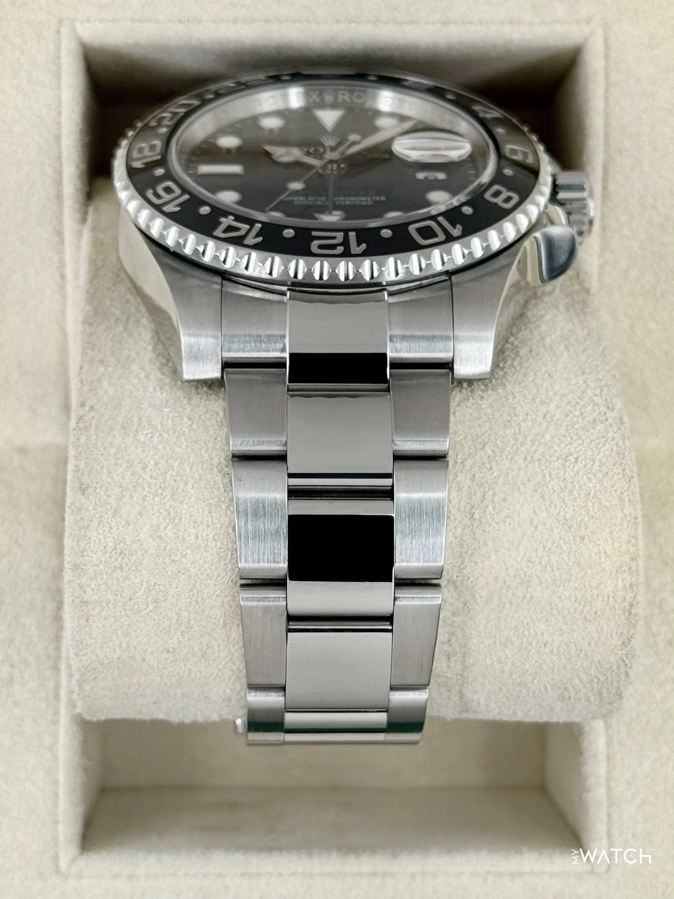 2016 Rolex GMT-Master II 40mm 116710LN Stainless Steel Black Dial - Image 3