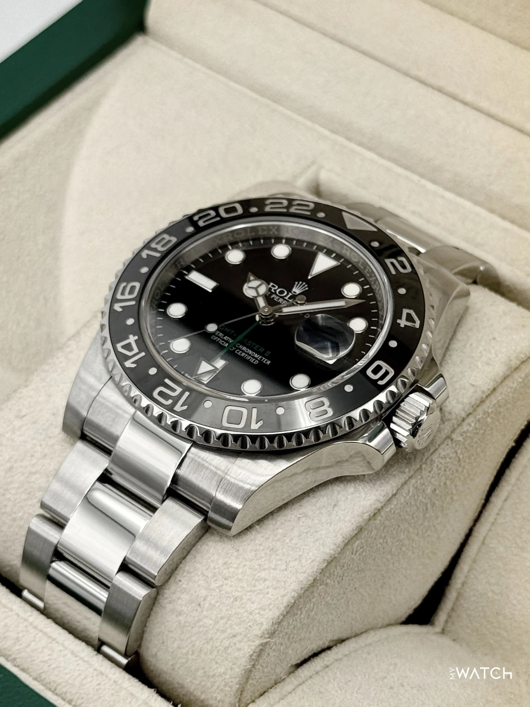 2016 Rolex GMT-Master II 40mm 116710LN Stainless Steel Black Dial - Image 5